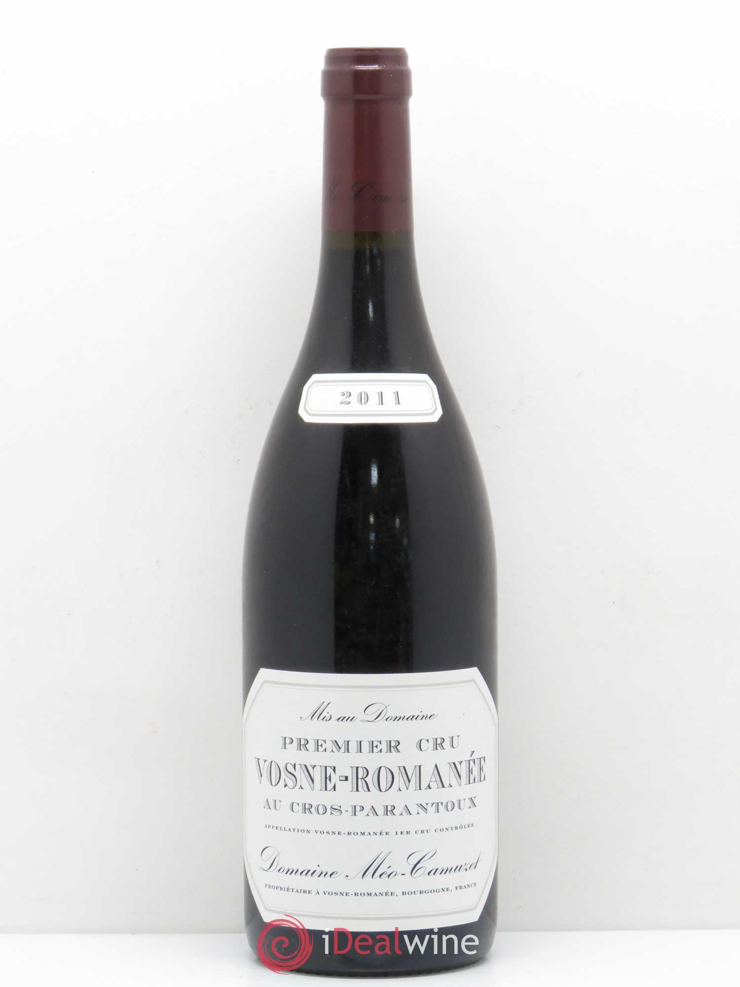 Vosne-Romanée 1er Cru Au Cros Parantoux Méo-Camuzet (Domaine) 2011 - Lot de 1 bouteille - 0