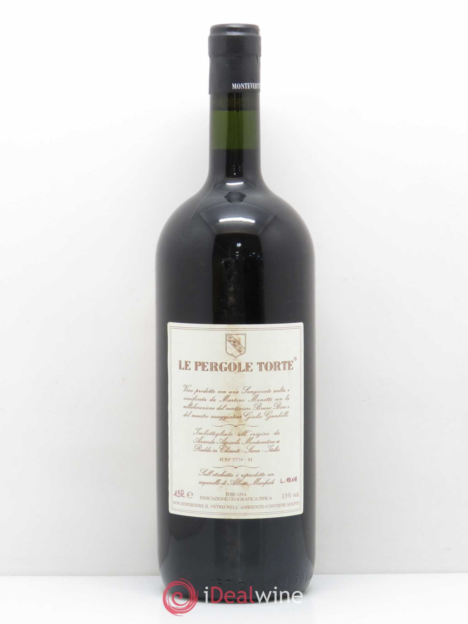 Toscana IGT Montevertine Le Pergole Torte Famille Manetti 2004 - Lot de 1 magnum - 1