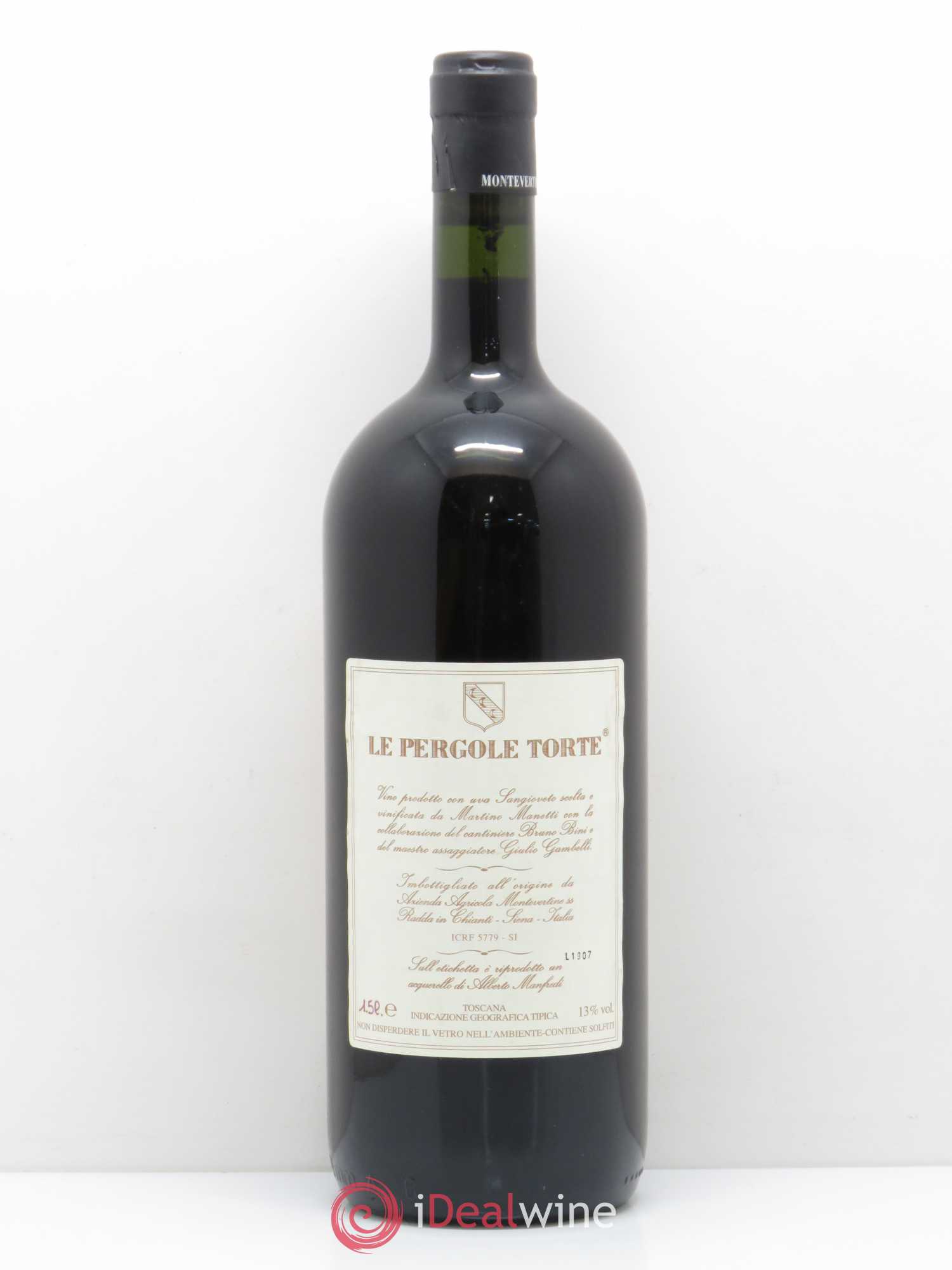Toscana IGT Montevertine Le Pergole Torte Famille Manetti 2004 - Lot de 1 magnum - 1