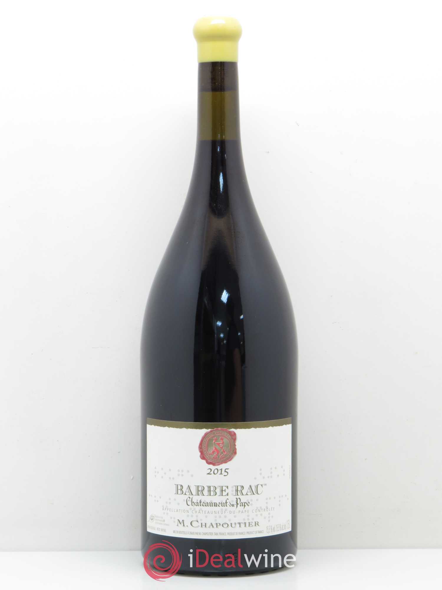 Châteauneuf-du-Pape Barbe Rac Chapoutier 2015 - Lot de 1 magnum - 0