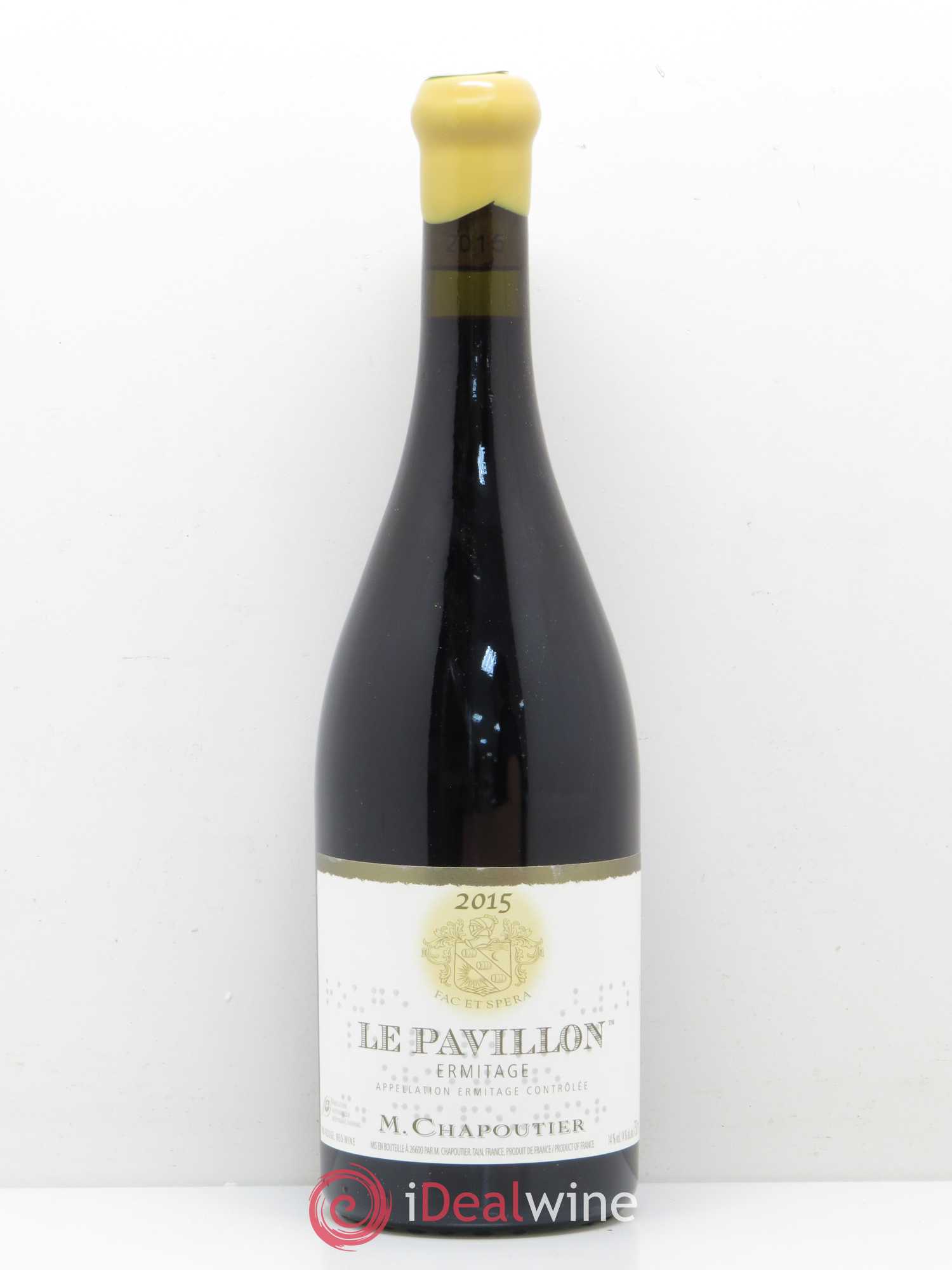 Hermitage Ermitage Le Pavillon Chapoutier 2015 - Lot de 1 bouteille - 0