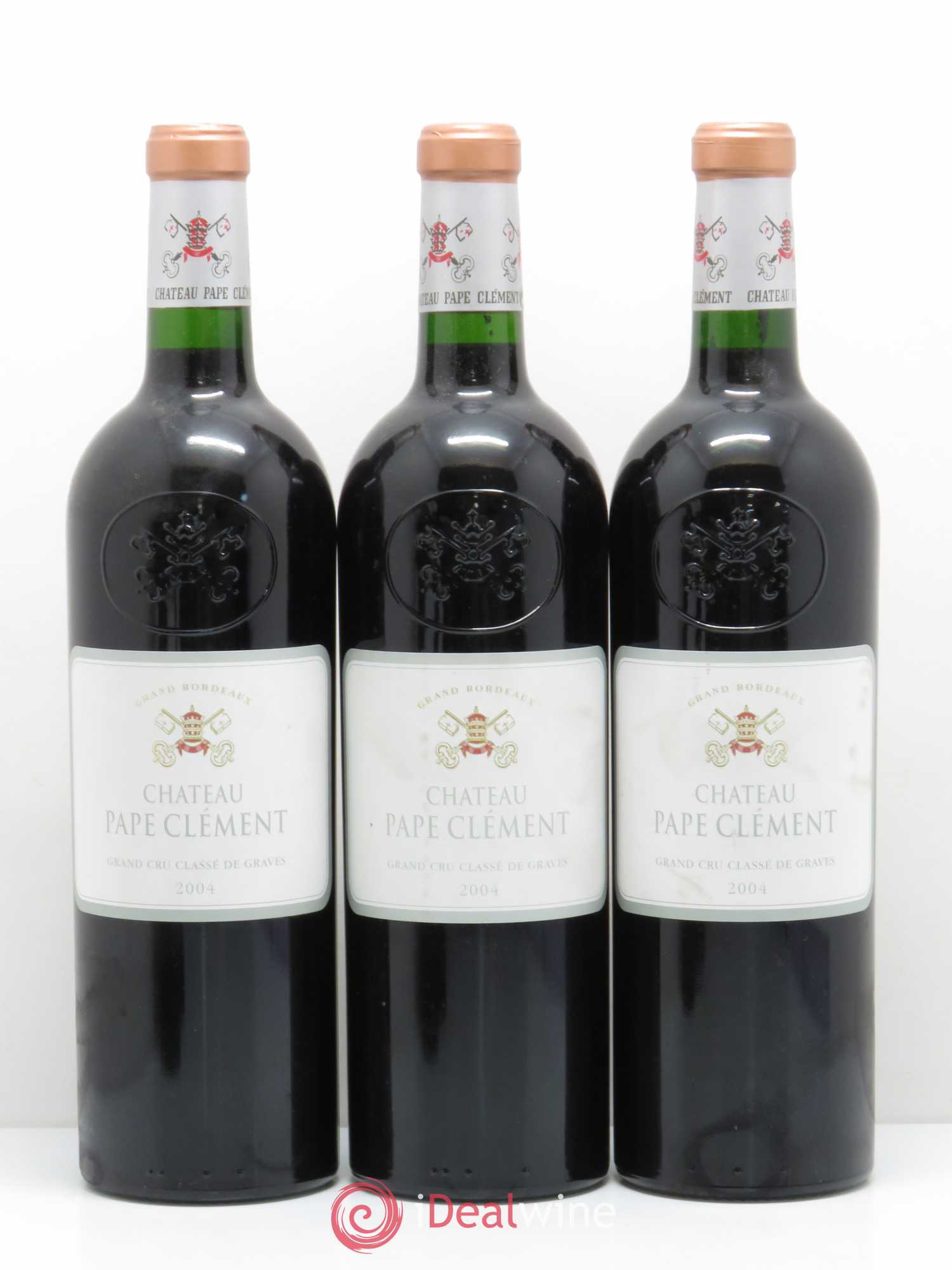 Château Pape Clément Cru Classé de Graves 2004 - Lot de 5 bouteilles - 1