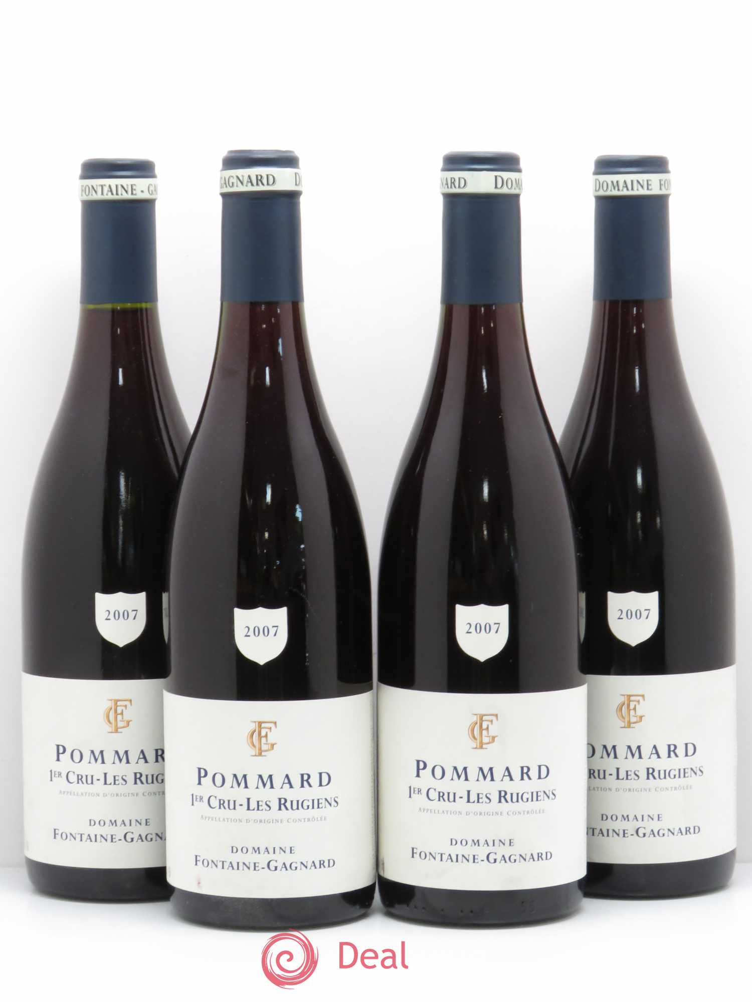 Pommard 1er Cru Les Rugiens Domaine Fontaine Gagnard 2007 - Posten von 4 Flaschen - 0