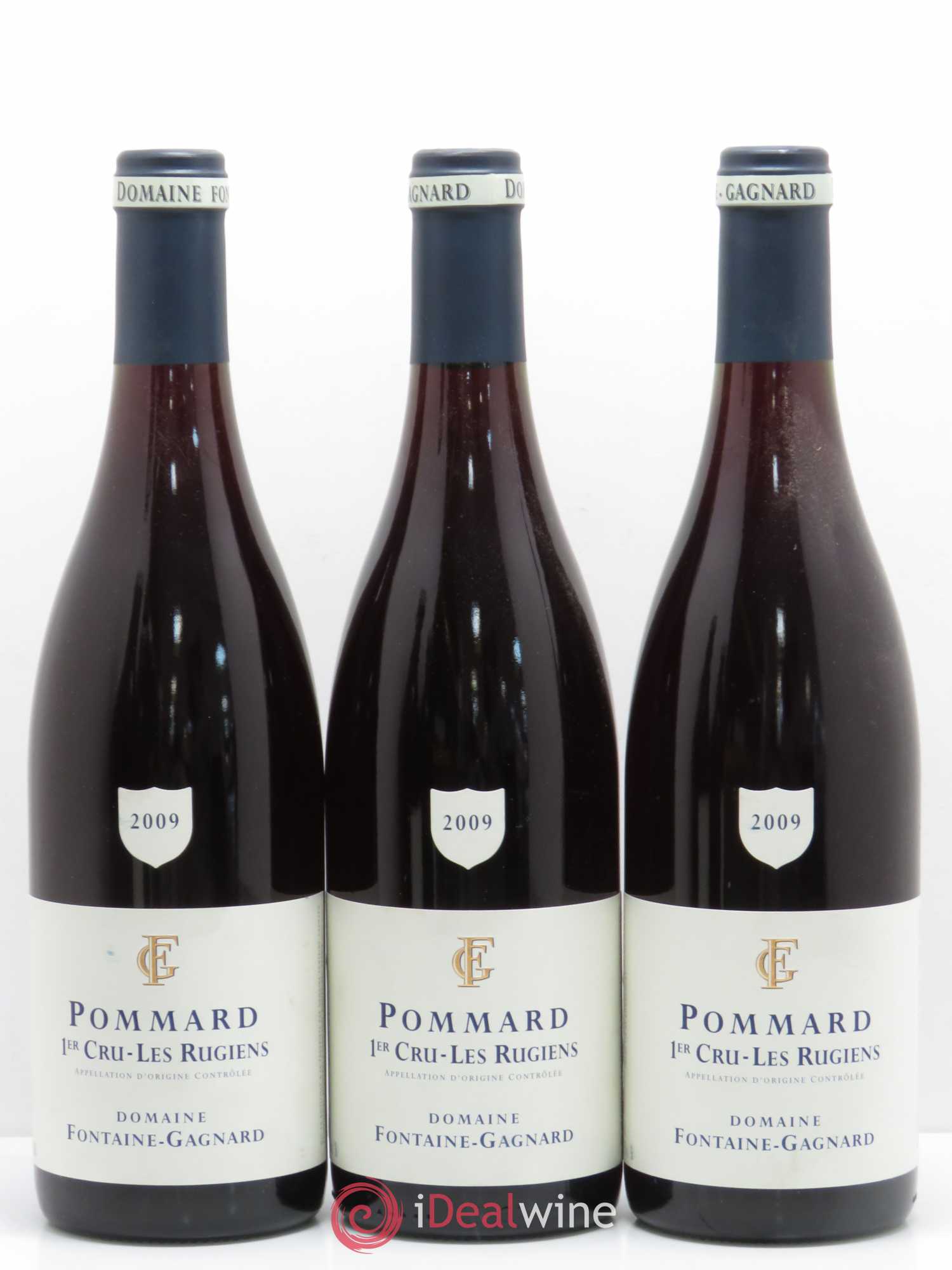 Pommard 1er Cru Les Rugiens Domaine Fontaine Gagnard 2009 - Posten von 5 Flaschen - 1