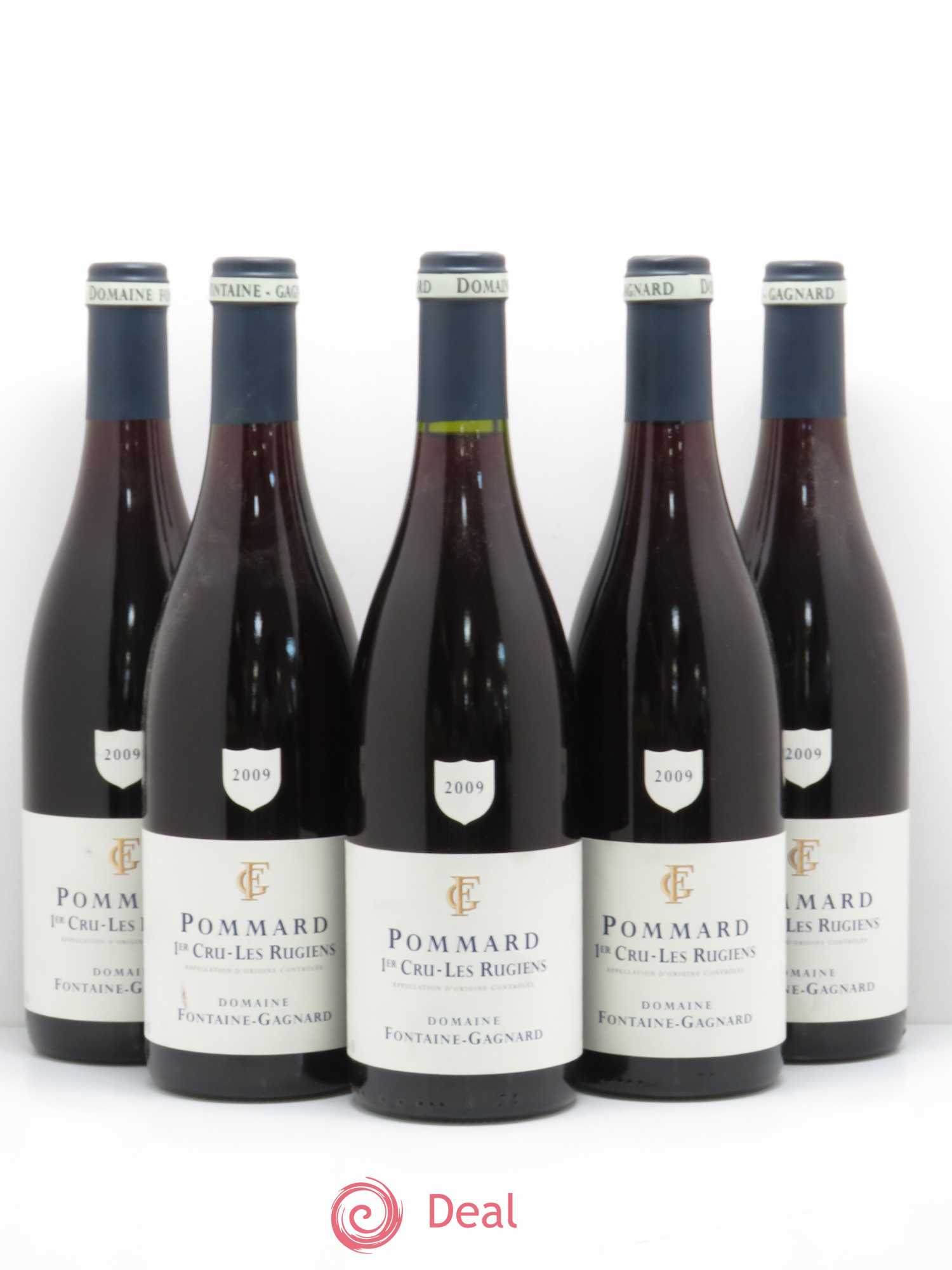 Pommard 1er Cru Les Rugiens Domaine Fontaine Gagnard 2009 - Posten von 5 Flaschen - 0