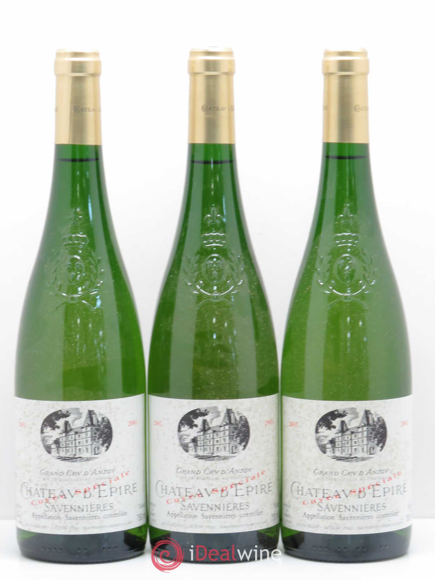 Savennières Cuvée speciale Chateau d'Epire 2005 - Posten von 3 Flaschen - 0