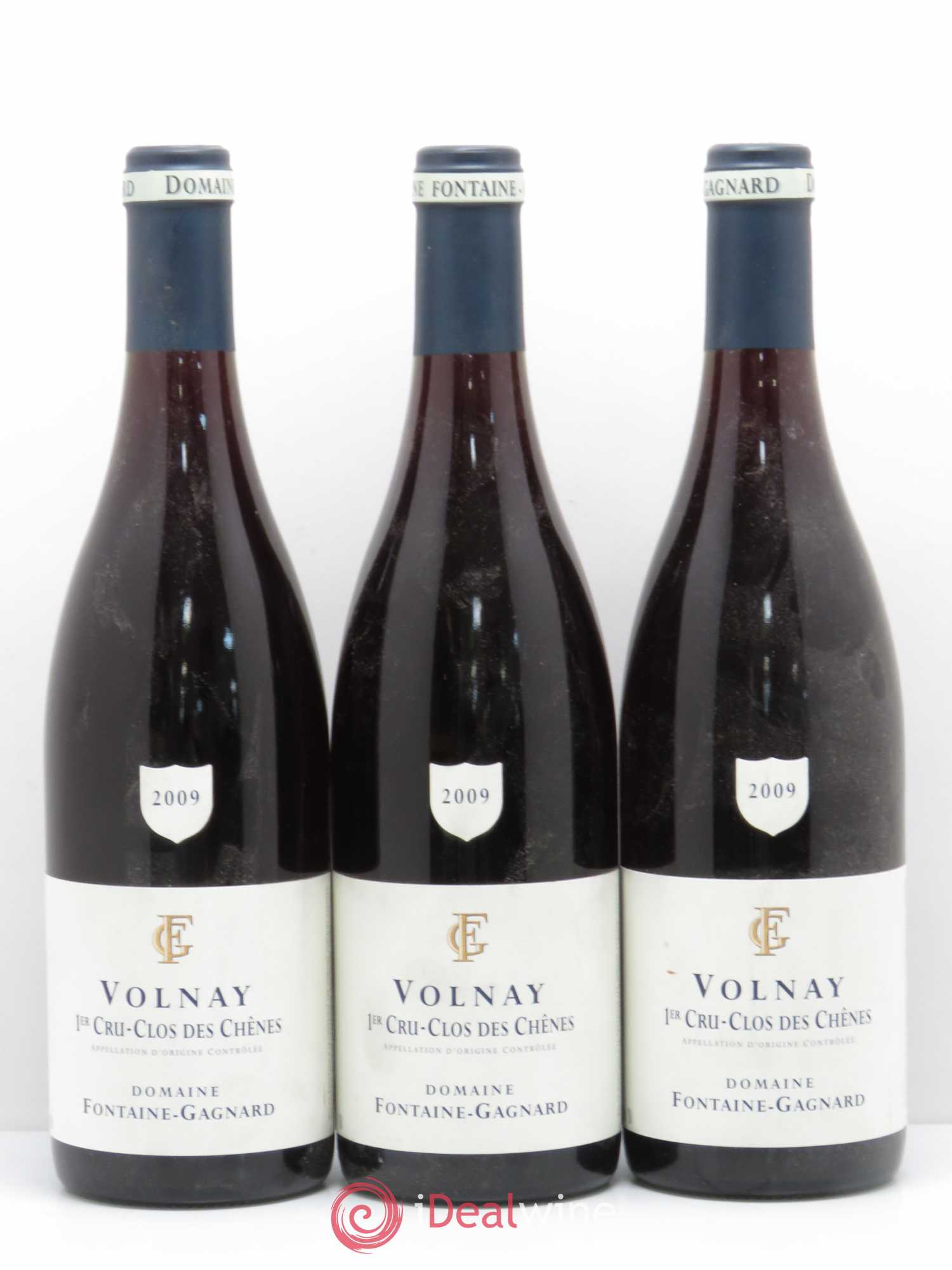 Volnay 1er Cru Clos des Chenes Domaine Fontaine Gagnard 2009 - Posten von 6 Flaschen - 2