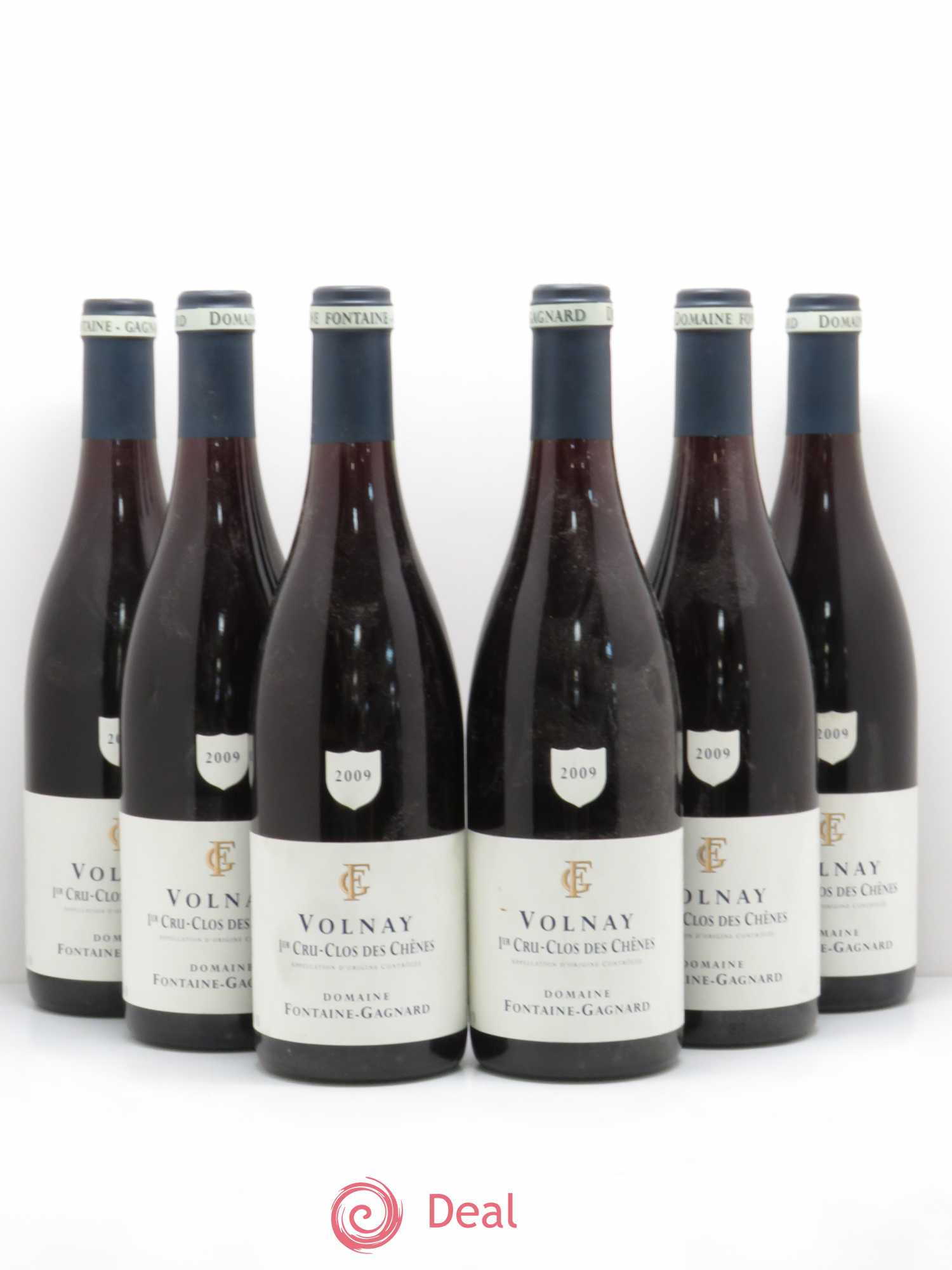 Volnay 1er Cru Clos des Chenes Domaine Fontaine Gagnard 2009 - Posten von 6 Flaschen - 0