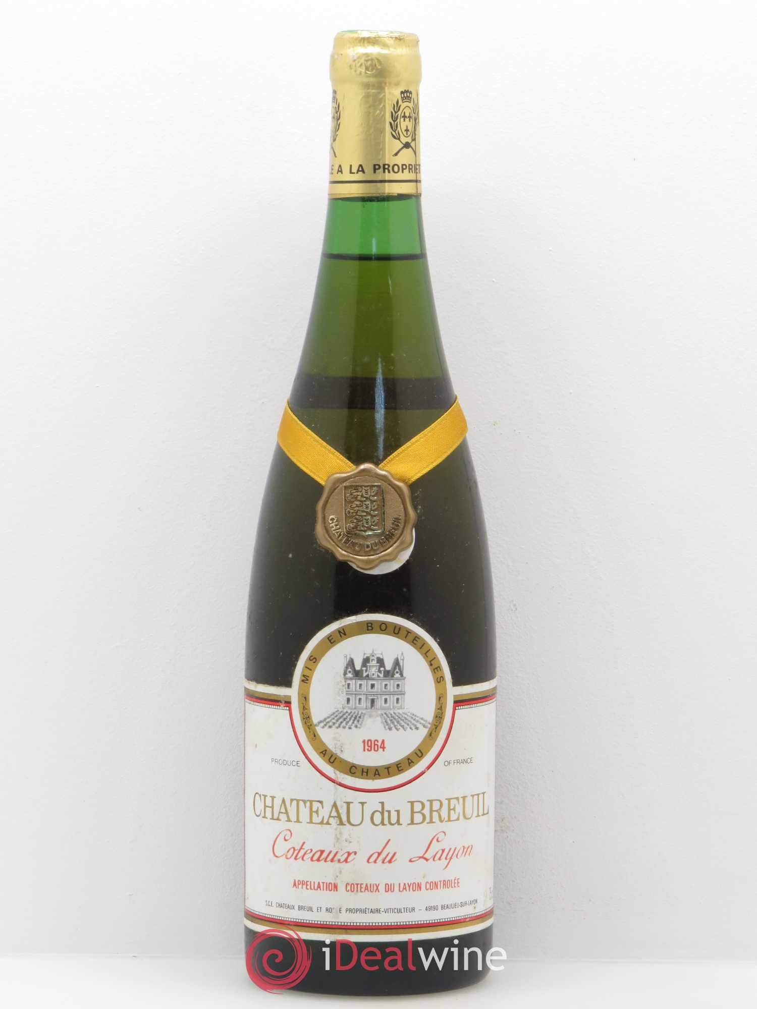 Coteaux du Layon Château de Breuil 1964 - Lotto di 1 bottiglia - 0