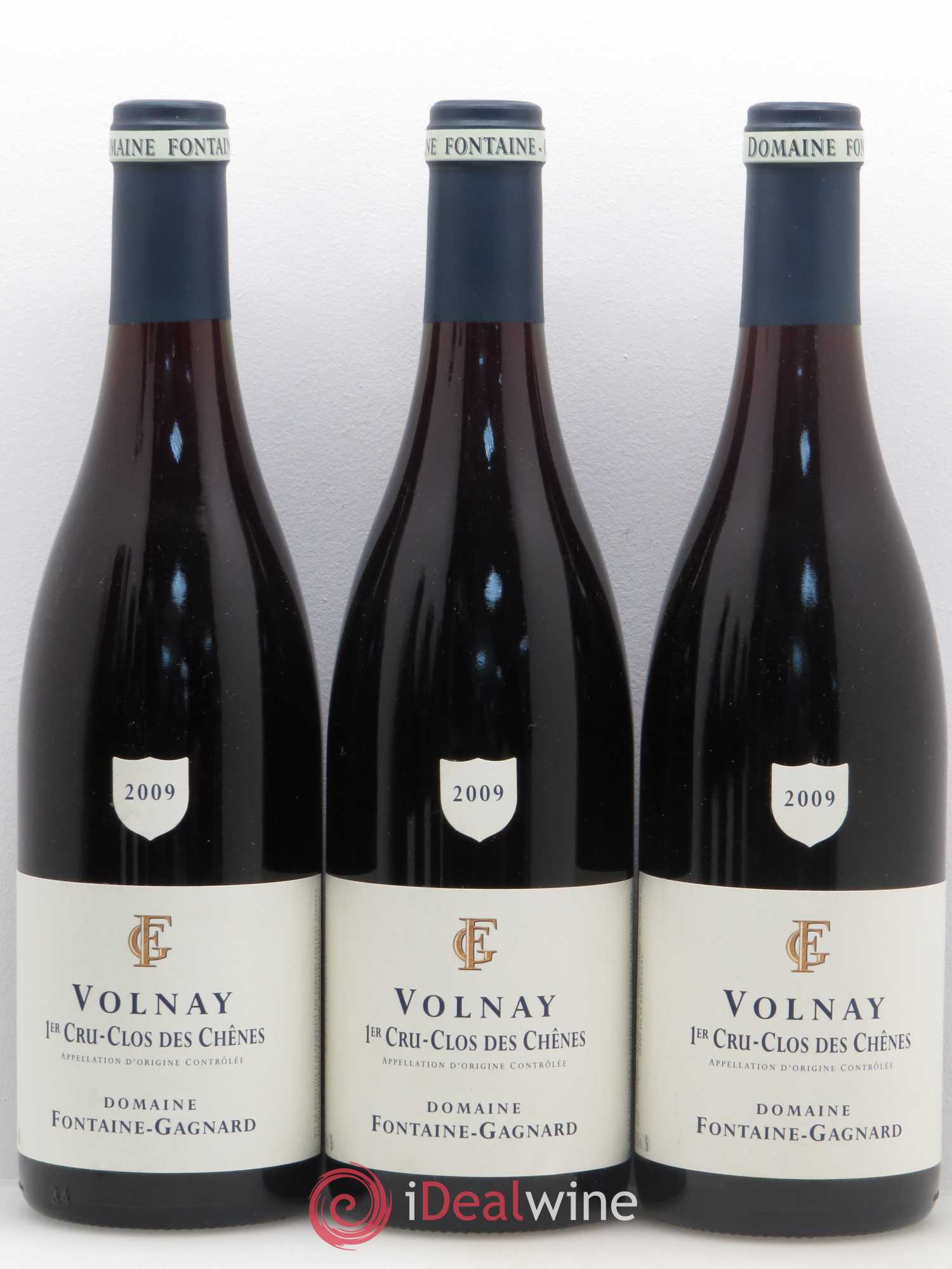 Volnay 1er Cru Clos Des Chênes Domaine Fontaine-Gagnard 2009 - Posten von 6 Flaschen - 1
