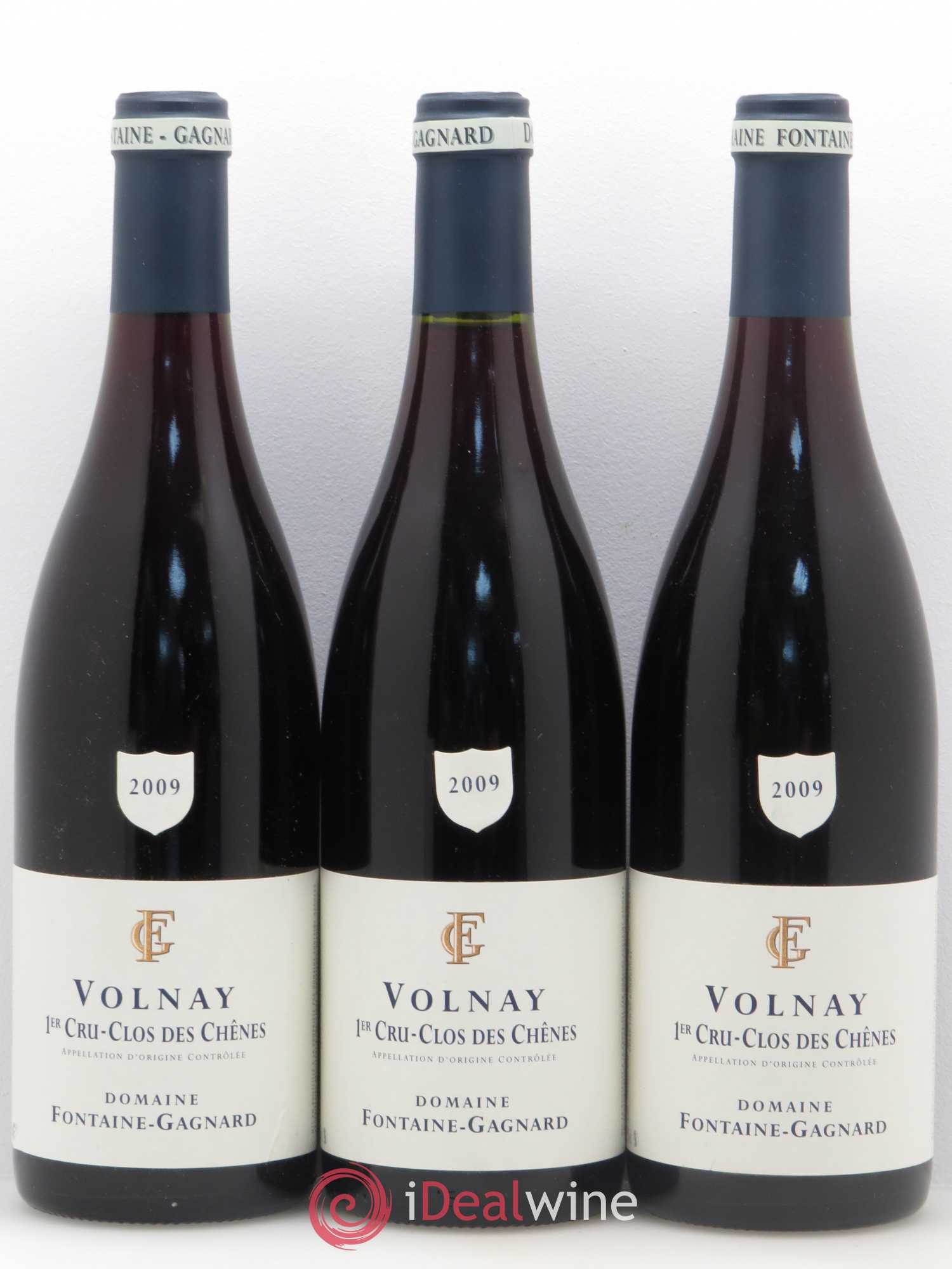 Volnay 1er Cru Clos Des Chênes Domaine Fontaine-Gagnard 2009 - Posten von 6 Flaschen - 2