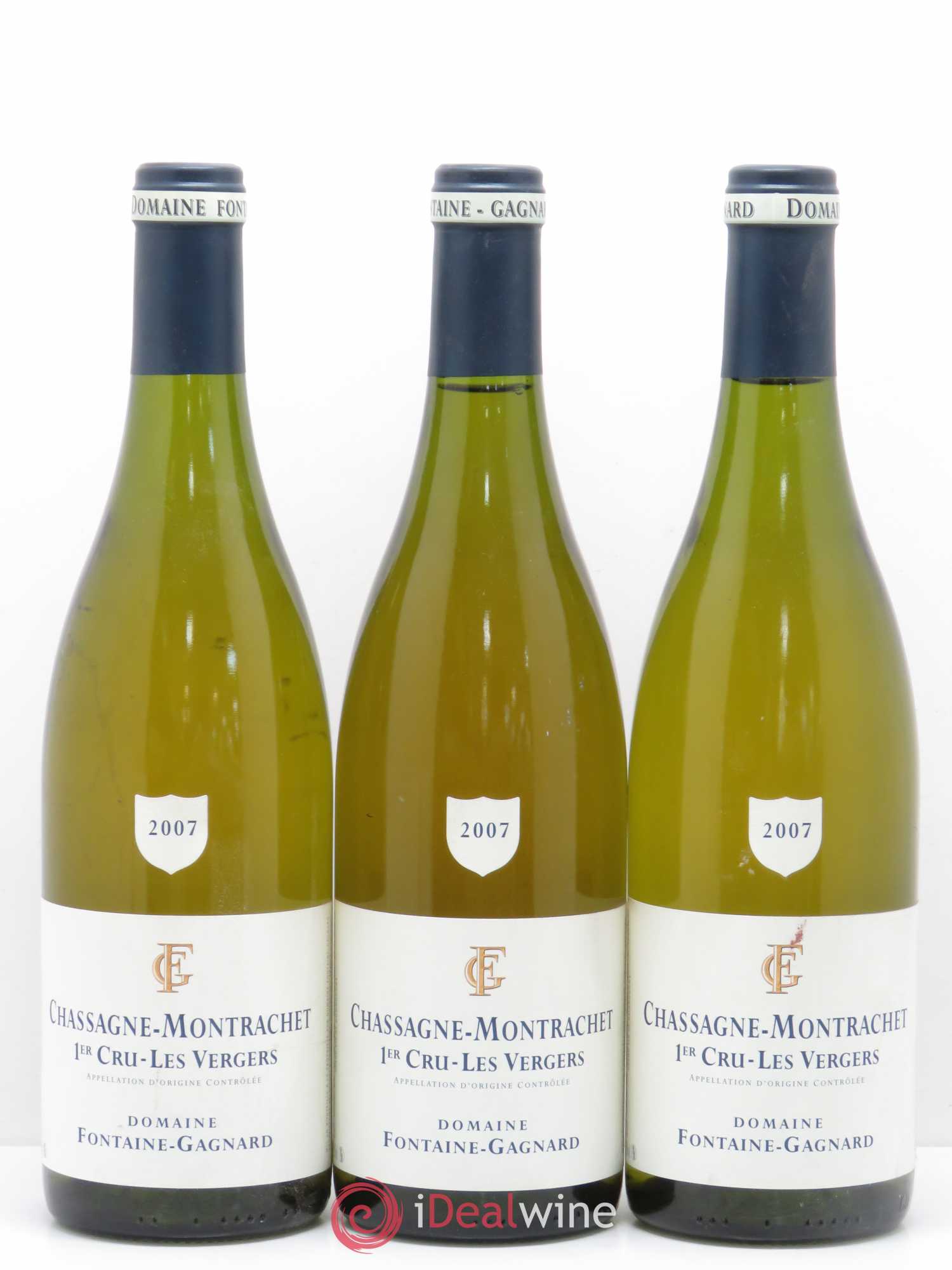 Chassagne-Montrachet 1er Cru Les Vergers Domaine Fontaine Gagnard 2007 - Lotto di 6 bottiglie - 2