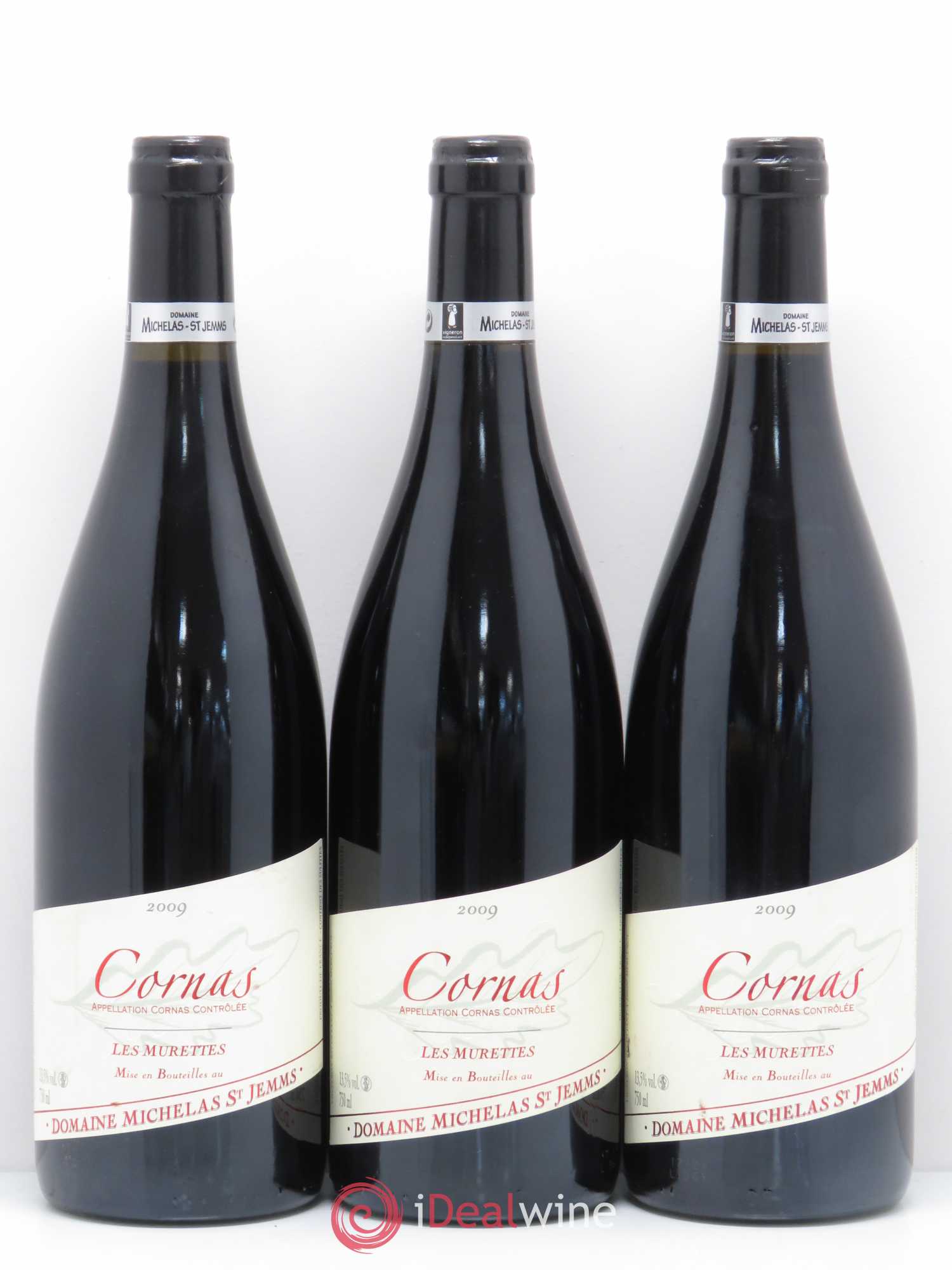 Cornas Les Murettes Domaine Michelas St Jemms 2009 - Posten von 6 Flaschen - 2