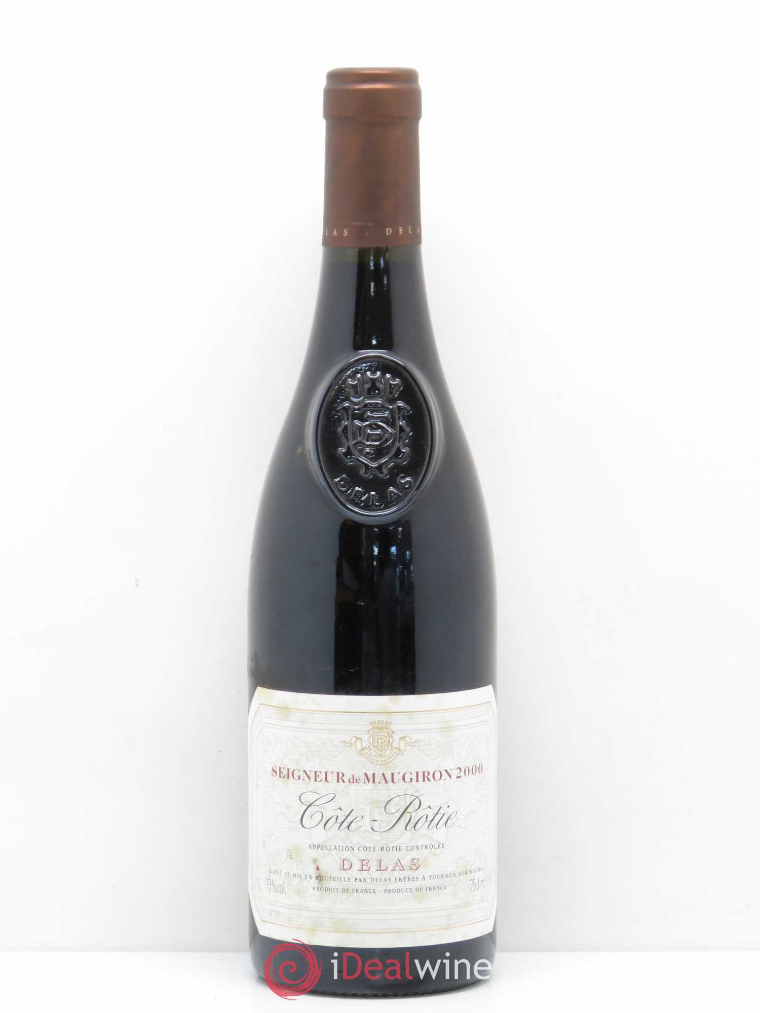 Côte-Rôtie Seigneur de Maugiron Delas Frères 2000 - Lot de 1 bouteille - 0