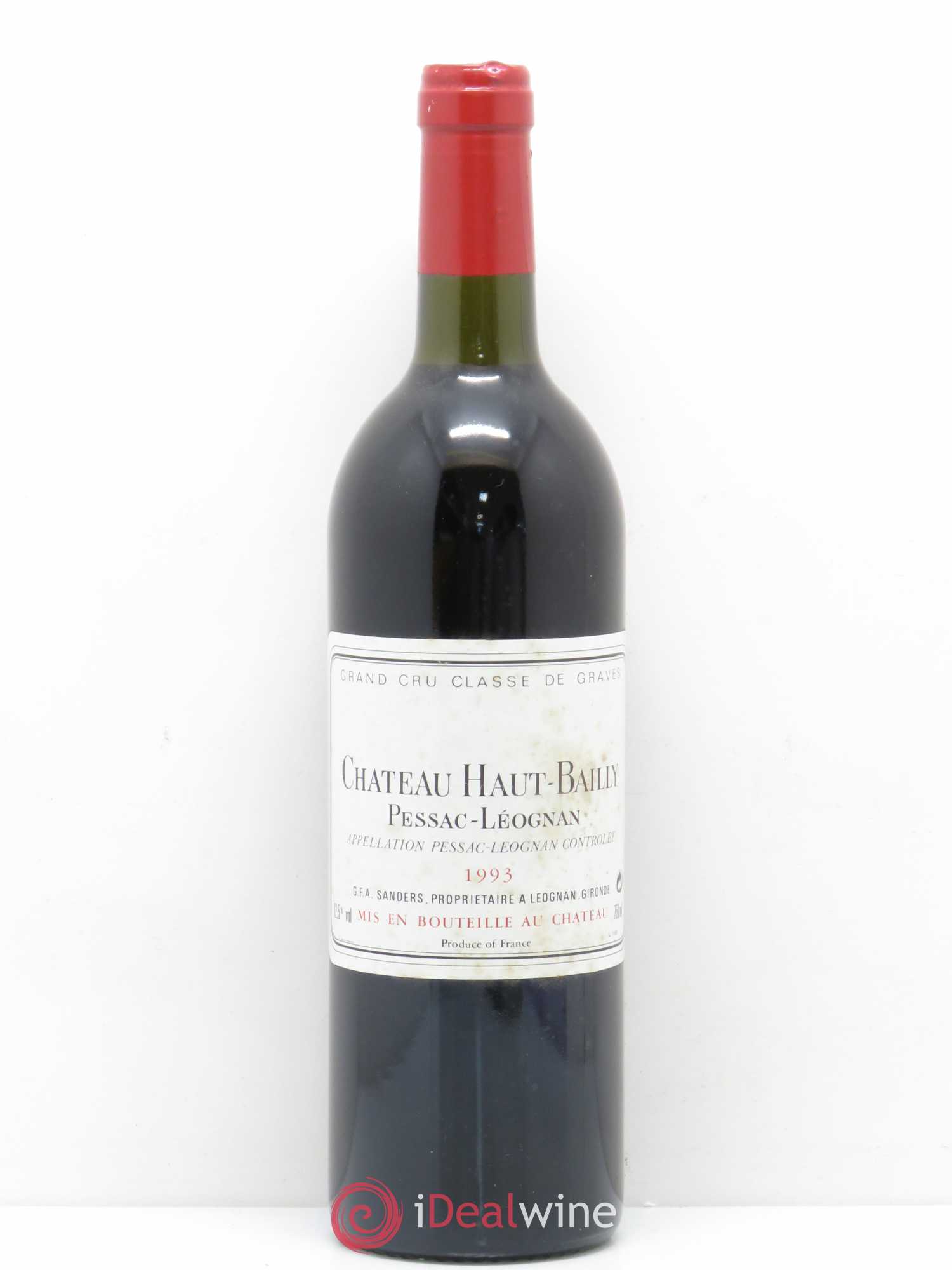 Château Haut-Bailly Cru Classé de Graves 1993 - Lot de 1 bouteille - 0