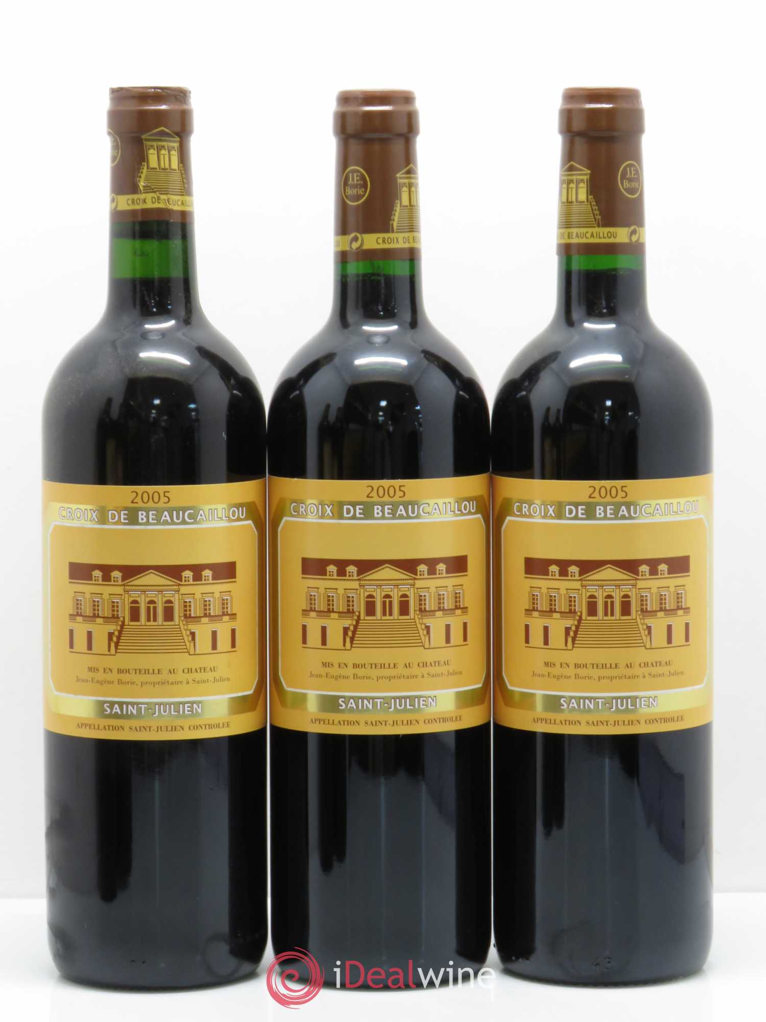 La Croix de Beaucaillou Second Vin 2005 - Lot de 5 bouteilles - 1