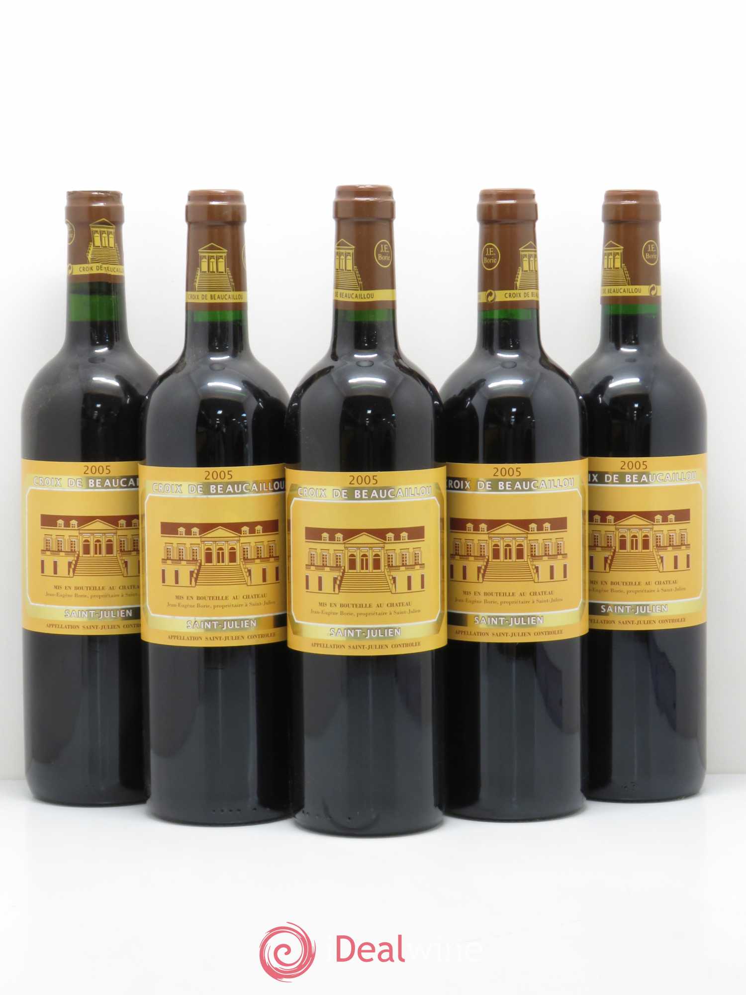 La Croix de Beaucaillou Second Vin 2005 - Lot de 5 bouteilles - 0