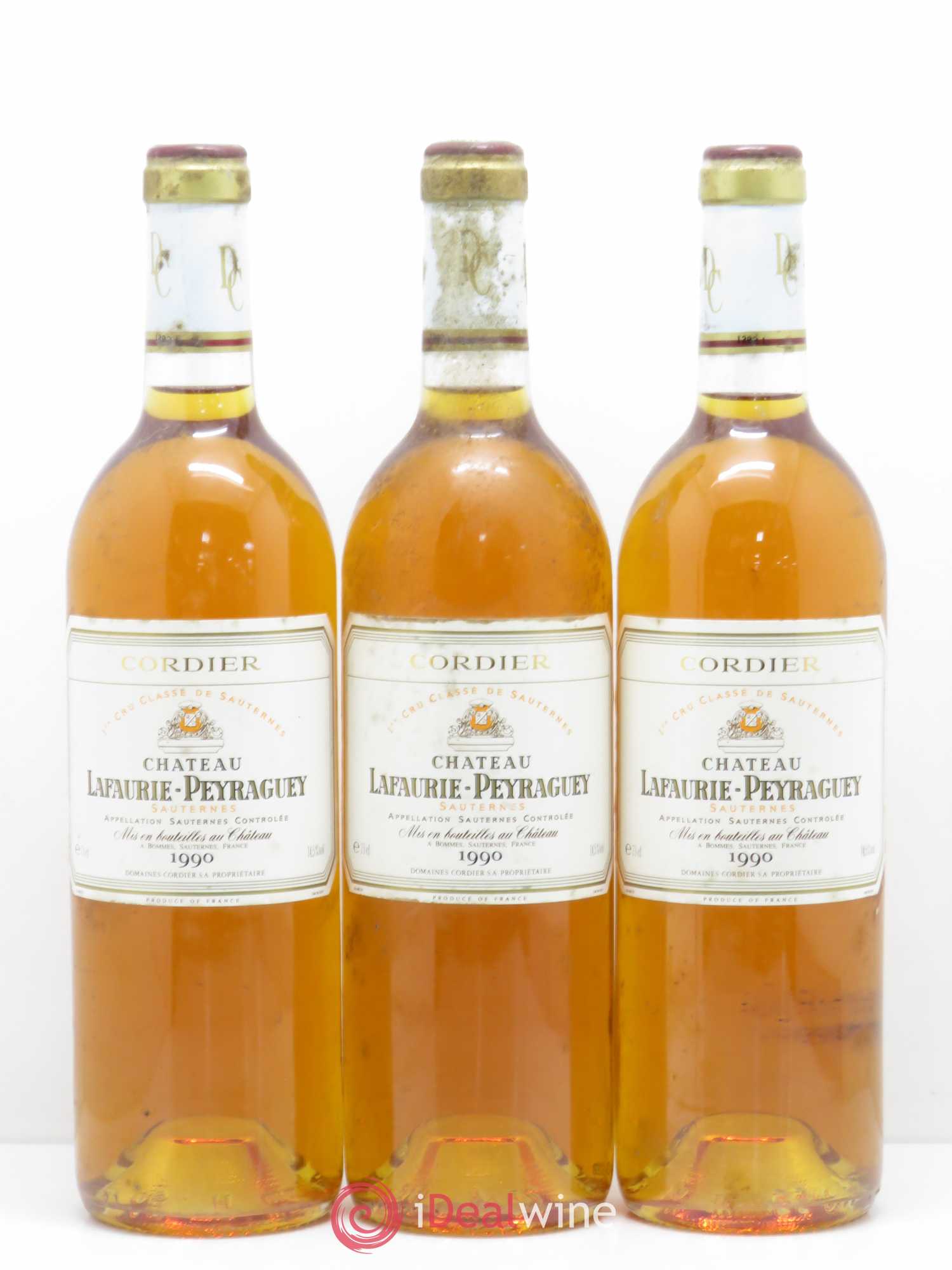 Château Lafaurie-Peyraguey 1er Grand Cru Classé 1990 - Lotto di 6 bottiglie - 2