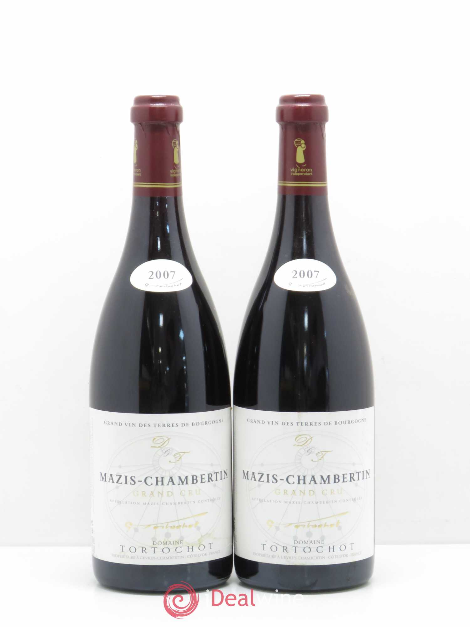 Mazis-Chambertin Grand Cru Domaine Tortochot 2007 - Posten von 2 Flaschen - 0