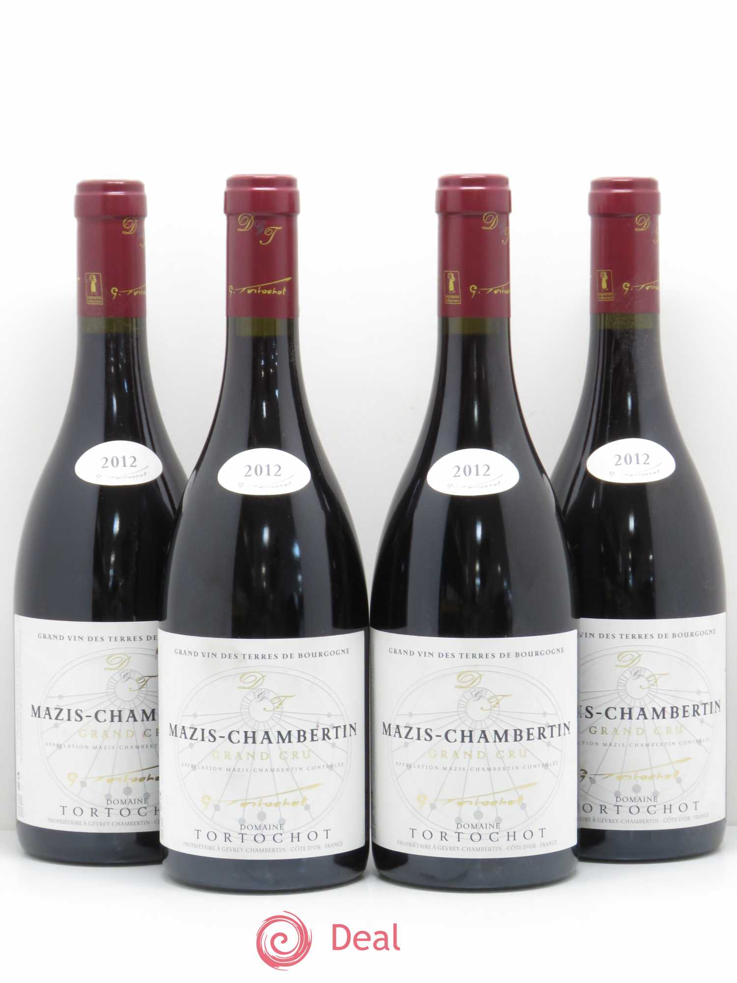 Mazis-Chambertin Grand Cru Domaine Tortochot 2012 - Posten von 4 Flaschen - 0