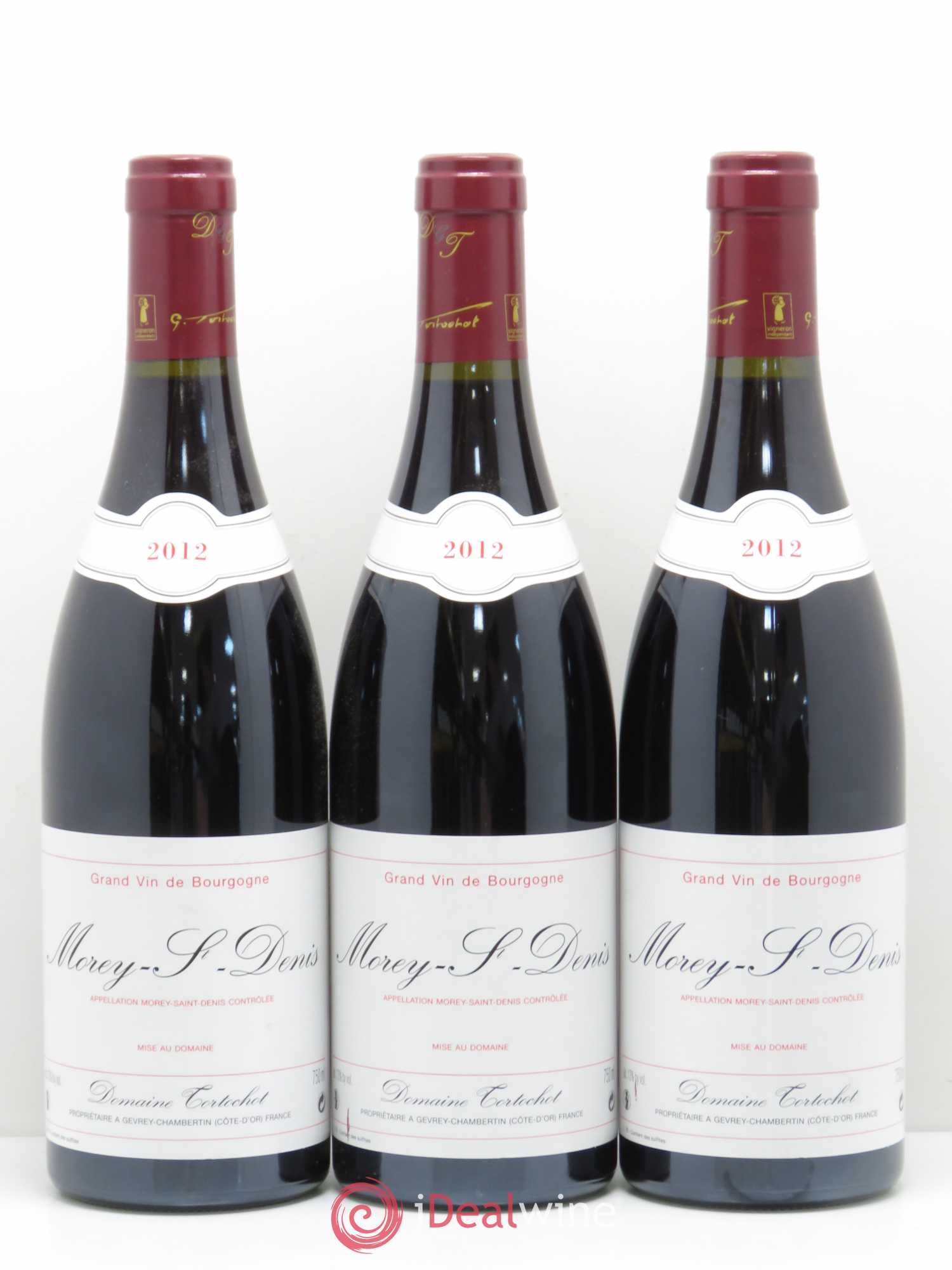 Morey-Saint-Denis Domaine Tortochot 2012 - Posten von 6 Flaschen - 2