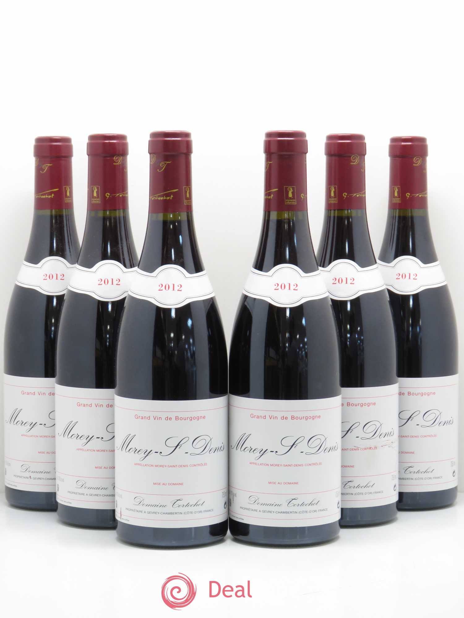 Morey-Saint-Denis Domaine Tortochot 2012 - Posten von 6 Flaschen - 0