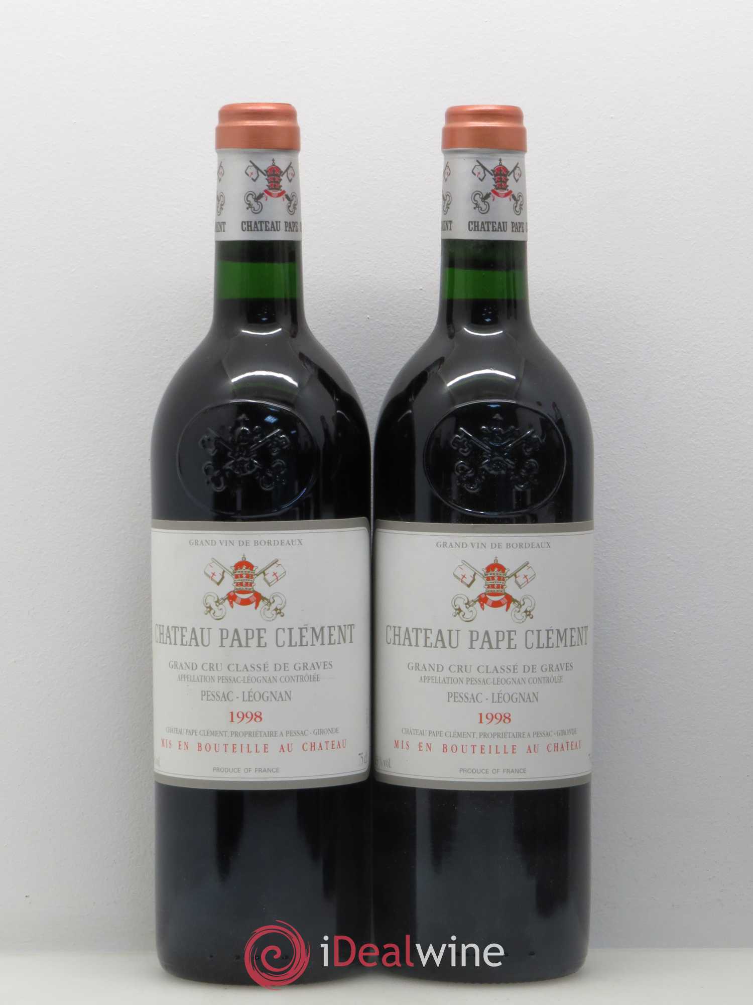 Château Pape Clément Cru Classé de Graves 1998 - Lot de 11 bouteilles - 4