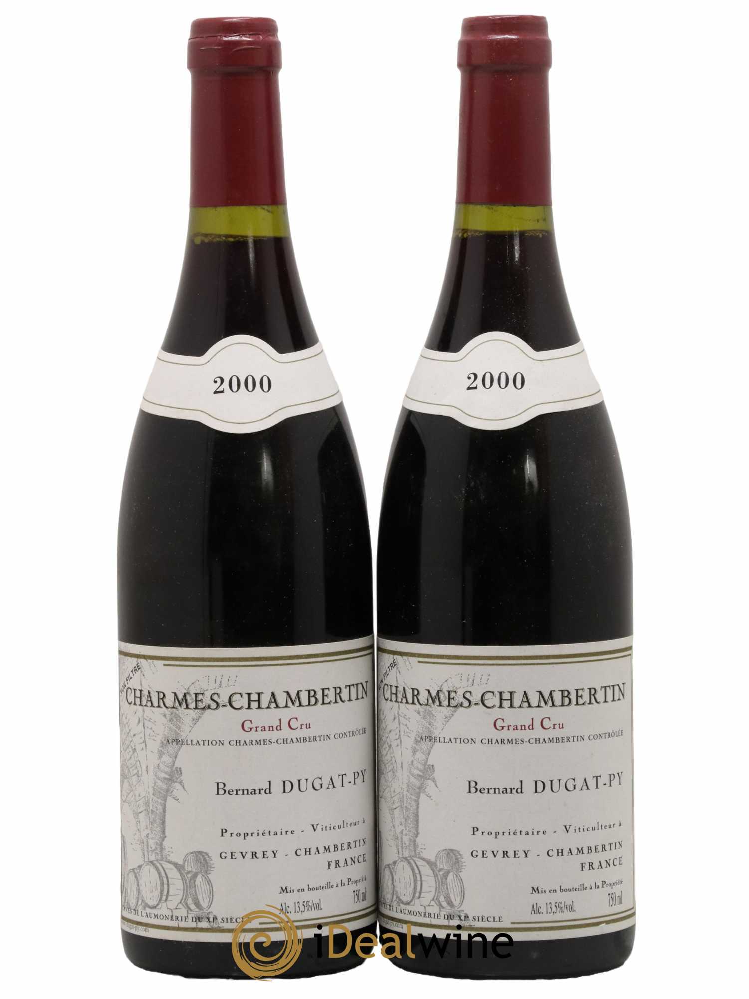 Charmes-Chambertin Grand Cru Dugat-Py 2000 - Posten von 2 Flaschen - 0