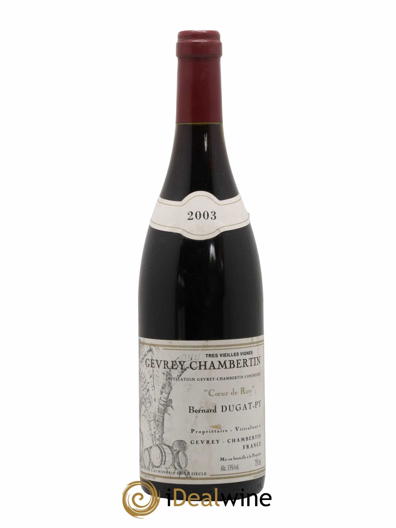 Gevrey-Chambertin Coeur de Roy Très Vieilles Vignes Dugat-Py 2003 - Lot de 1 bouteille - 0
