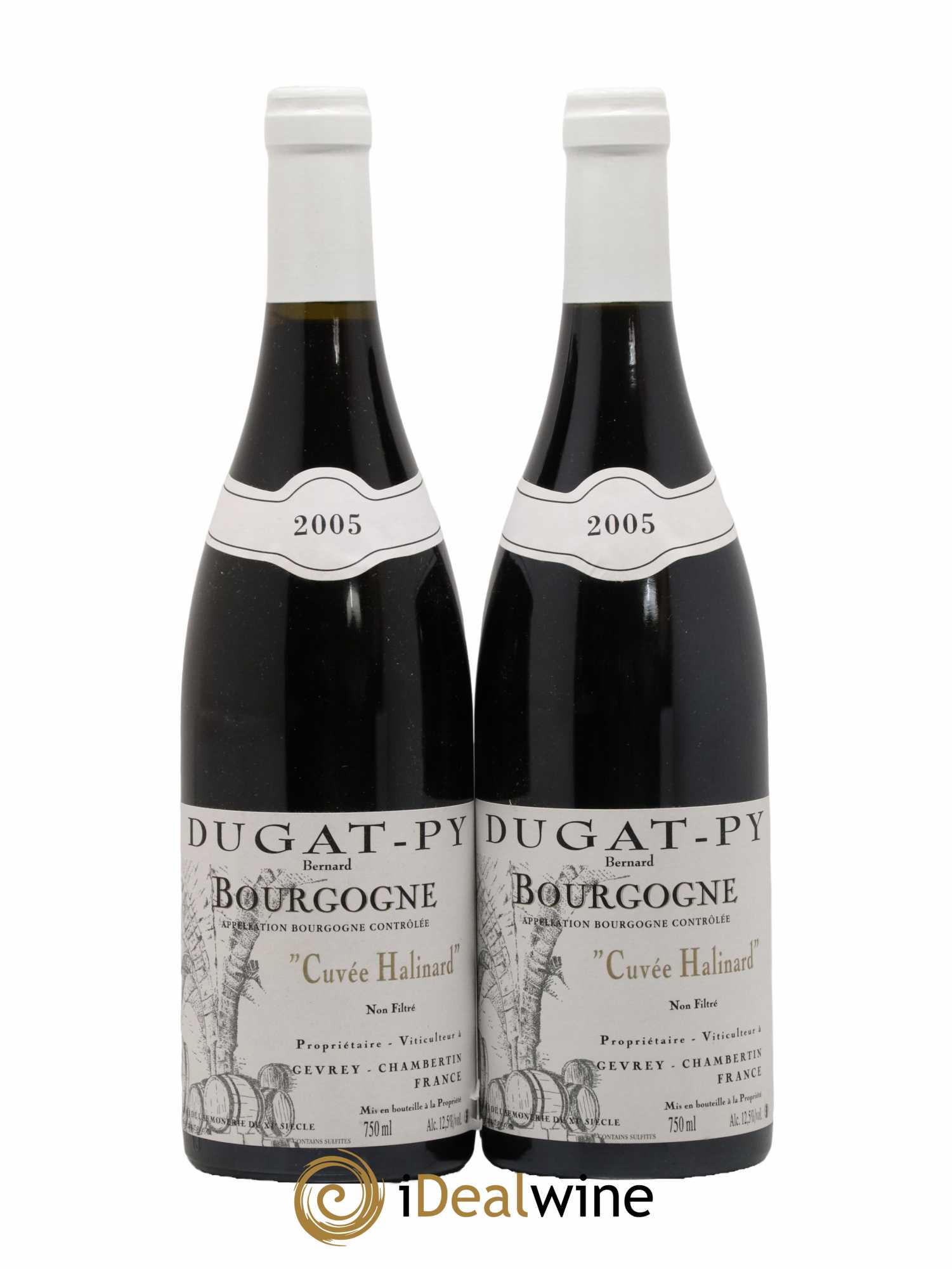 Bourgogne Cuvée Halinard Dugat-Py 2005 - Lot de 2 bouteilles - 0