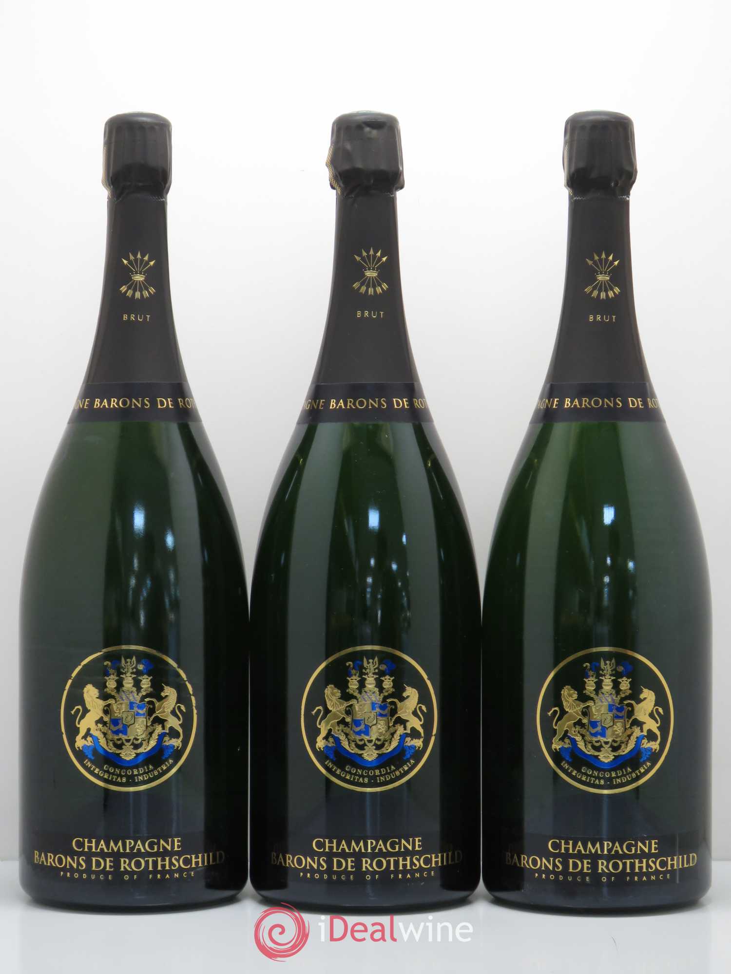Champagne Barons de Rothschild - Lot de 3 magnums - 0