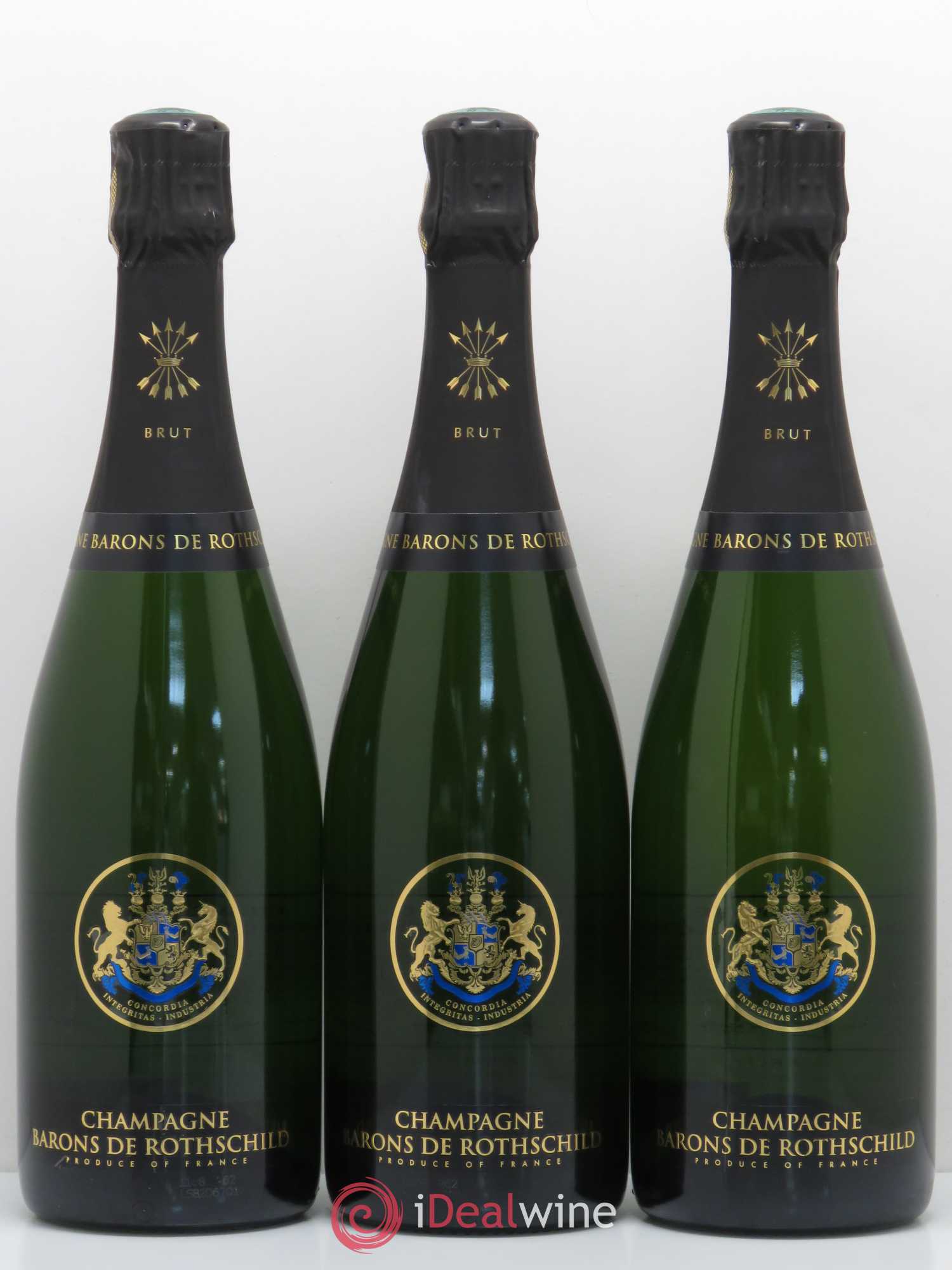 Champagne Barons de Rothschild - Lot de 3 bouteilles - 0