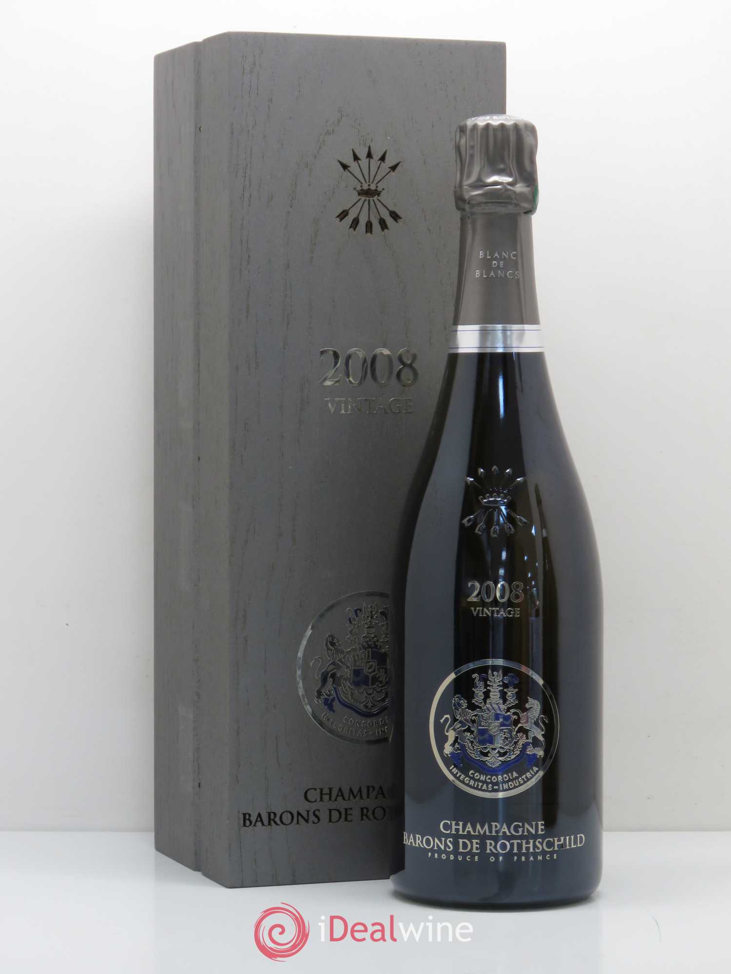 Champagne Barons de Rothschild Blanc de Blancs Vintage 2008 - Posten von 2 Flaschen - 2