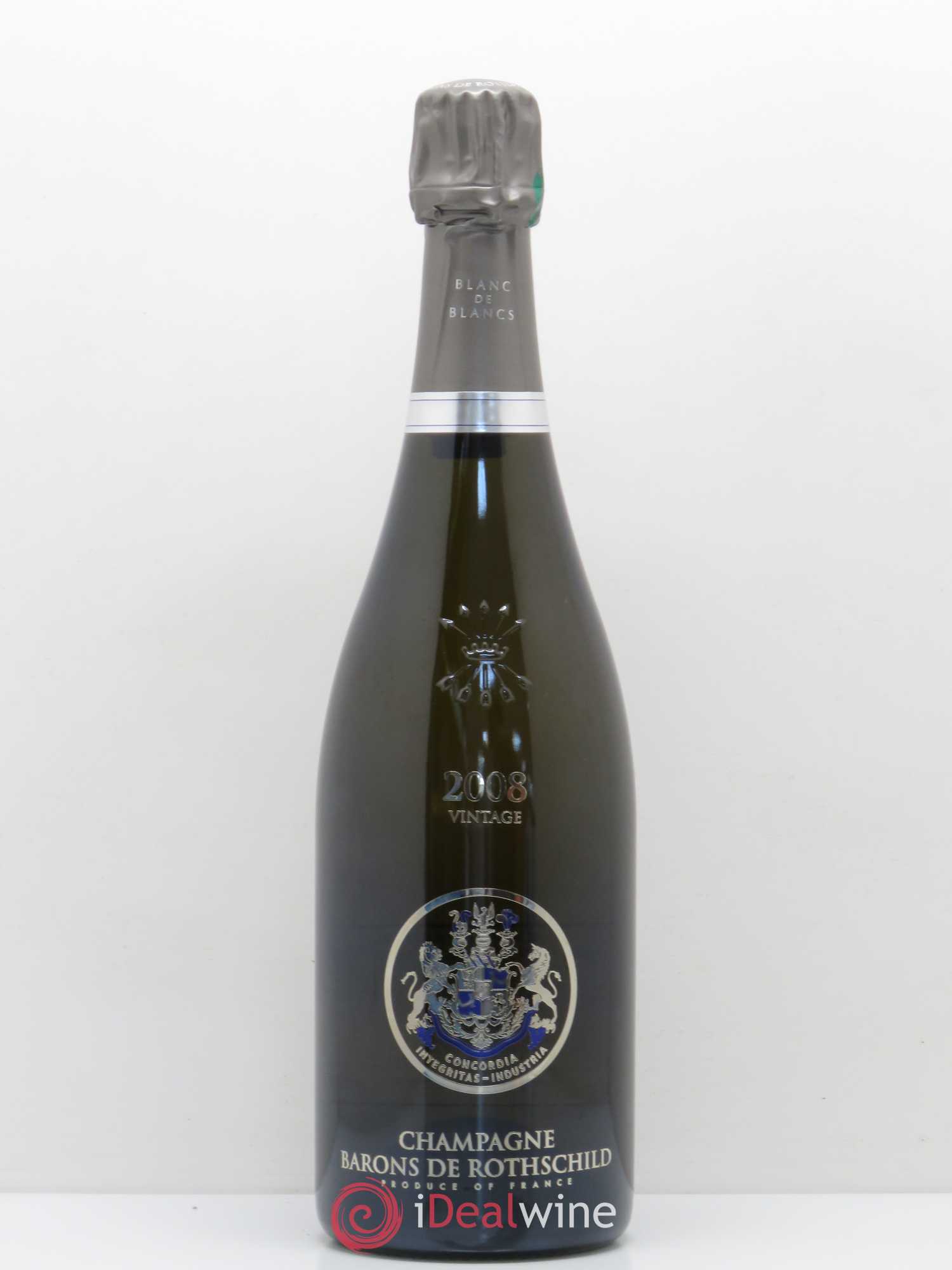 Champagne Barons de Rothschild Blanc de Blancs Vintage 2008 - Posten von 1 Flasche - 0