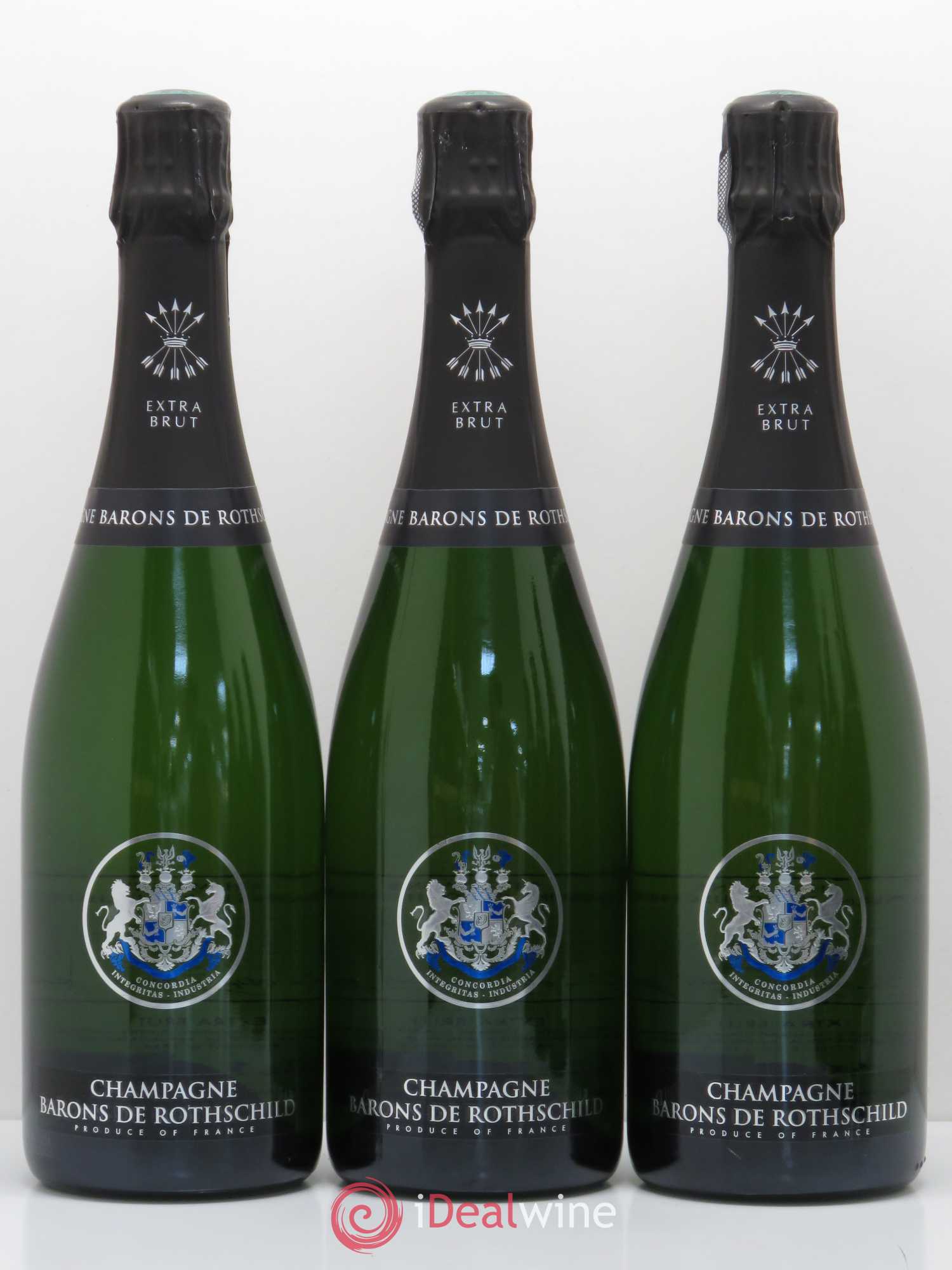 Champagne Extra Brut Barons de Rothschild - Lot de 6 bouteilles - 1
