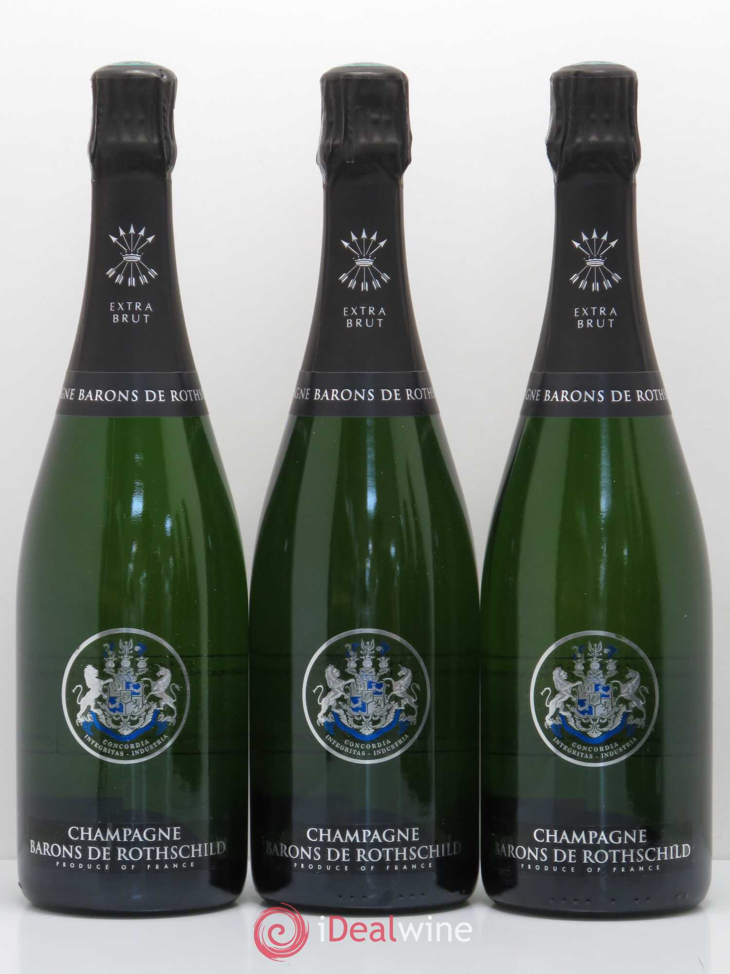 Champagne Extra Brut Barons de Rothschild - Lot de 6 bouteilles - 1