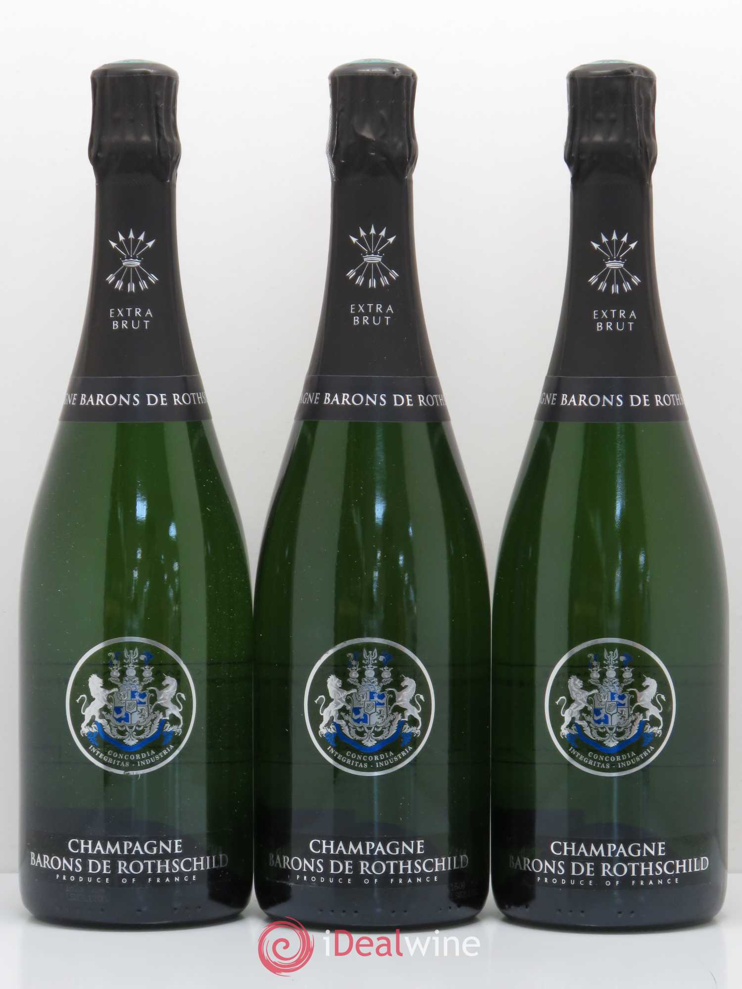 Champagne Extra Brut Barons de Rothschild - Lot de 6 bouteilles - 2