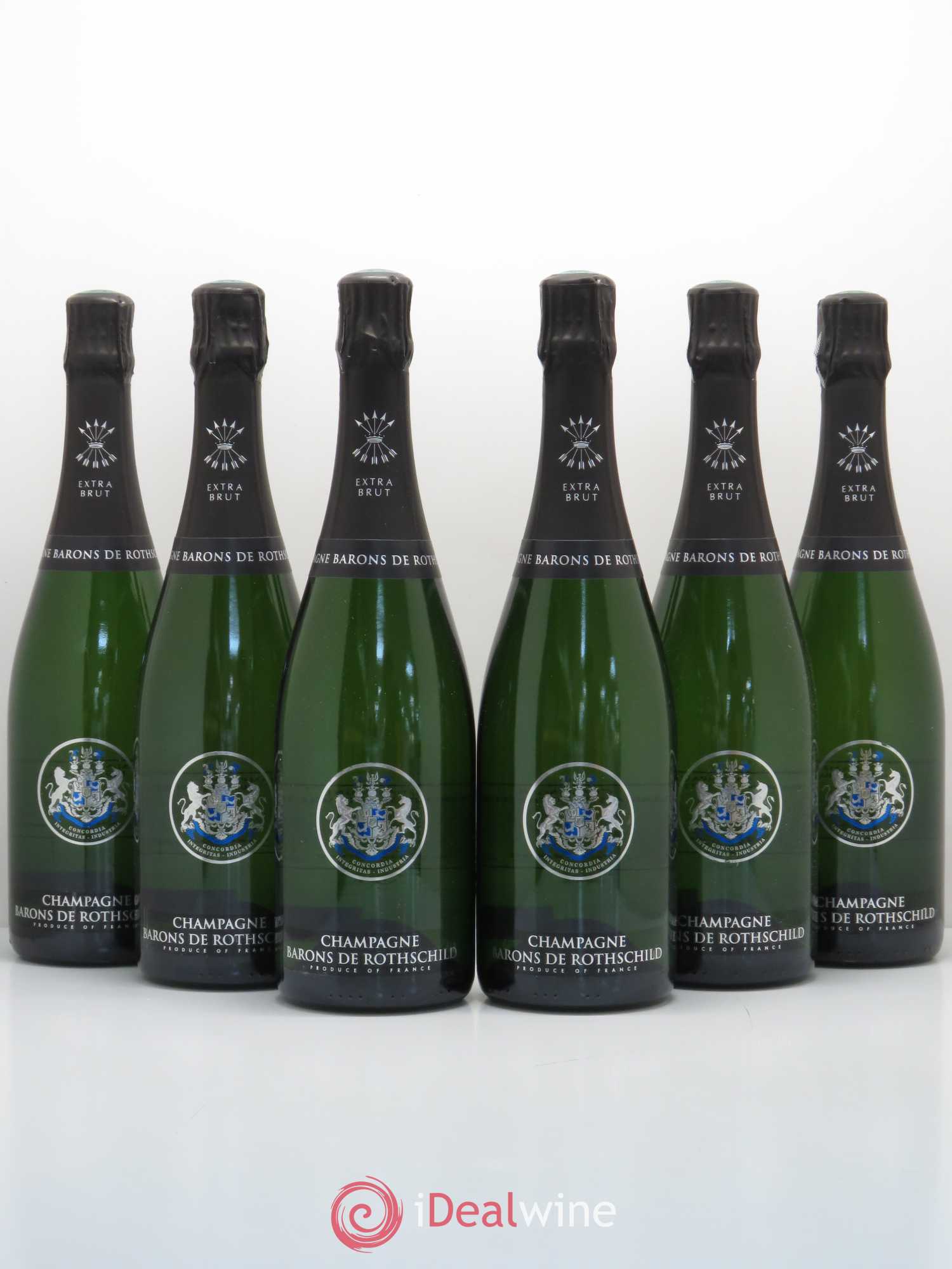 Champagne Extra Brut Barons de Rothschild - Lot de 6 bouteilles - 0
