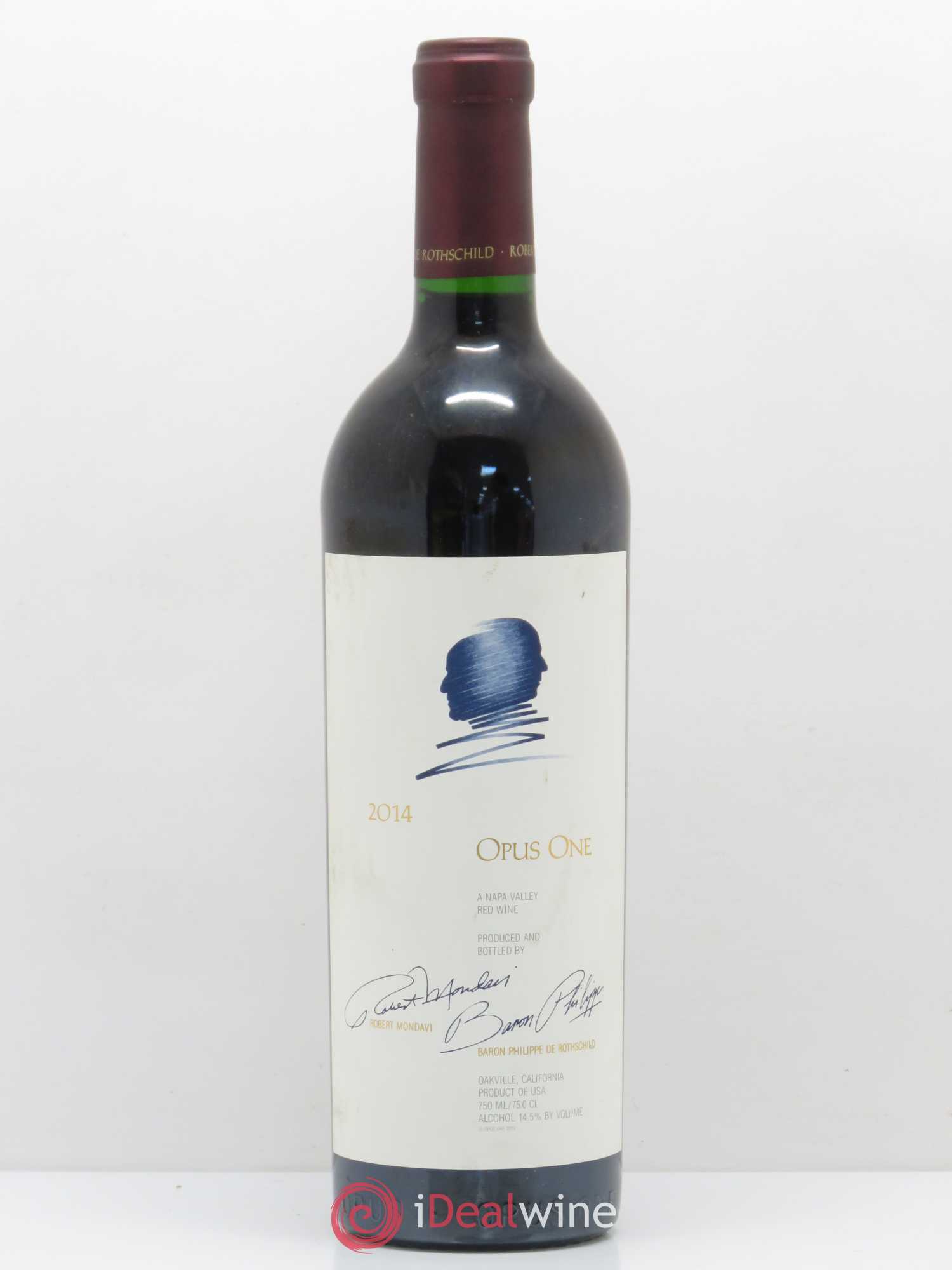 Napa Valley Opus One Robert Mondavi 2014 - Lot de 1 bouteille - 0