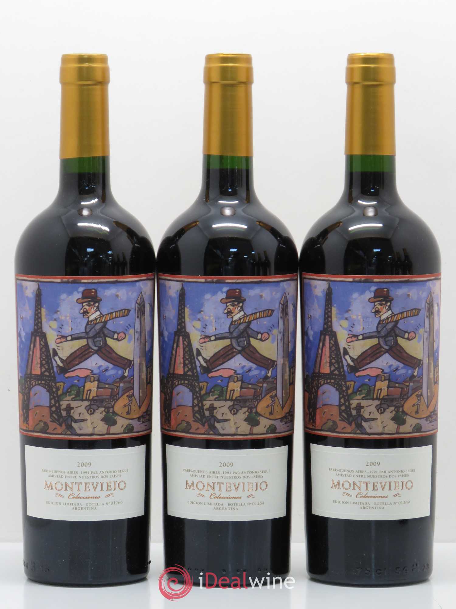 Vins Etrangers Argentine Monteviejo Collecciones Segui Vale de Uco 2009 - Posten von 6 Flaschen - 1