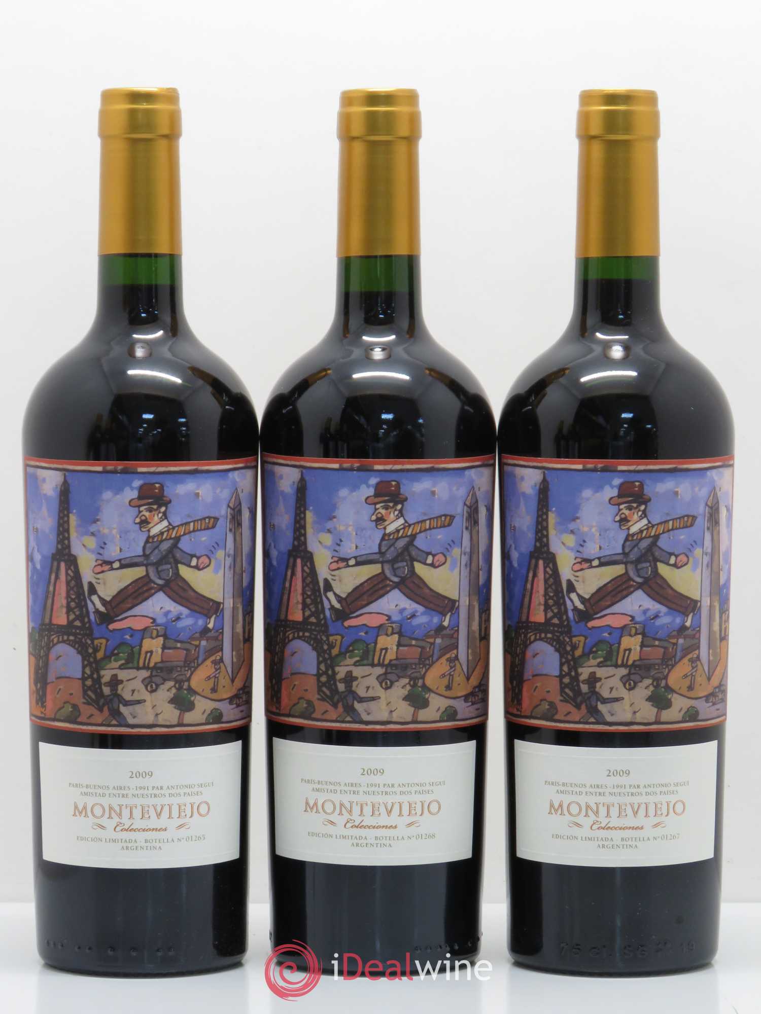 Vins Etrangers Argentine Monteviejo Collecciones Segui Vale de Uco 2009 - Posten von 6 Flaschen - 2