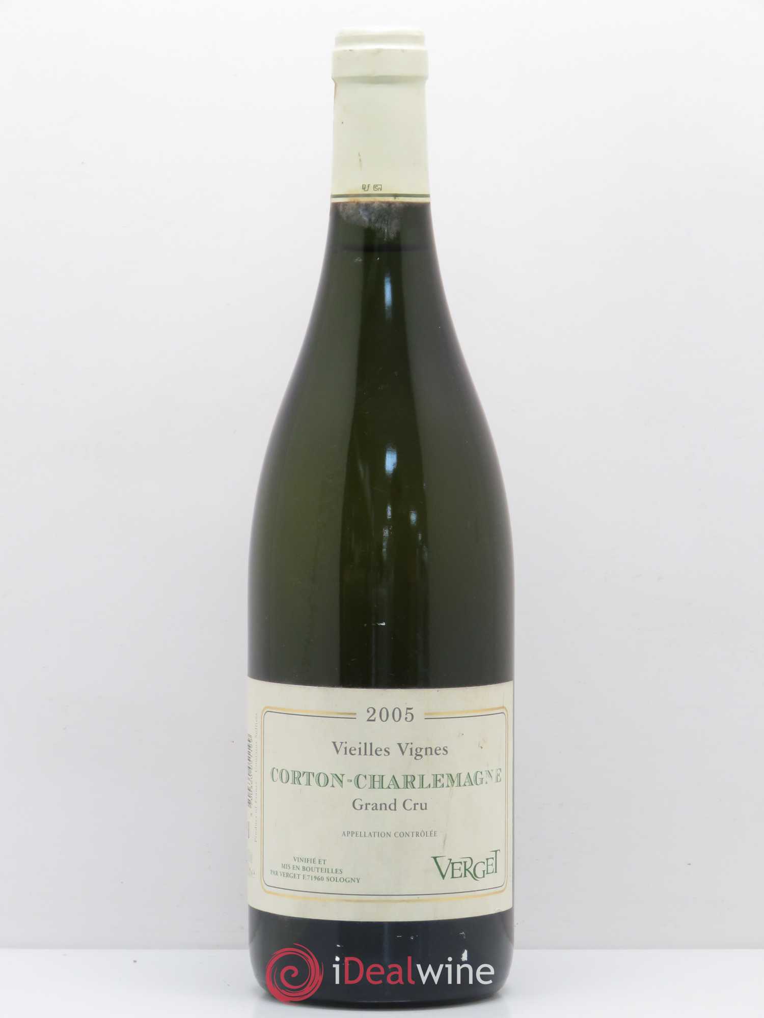 Corton-Charlemagne Grand Cru Vieilles Vignes Verget 2005 - Posten von 1 Flasche - 0