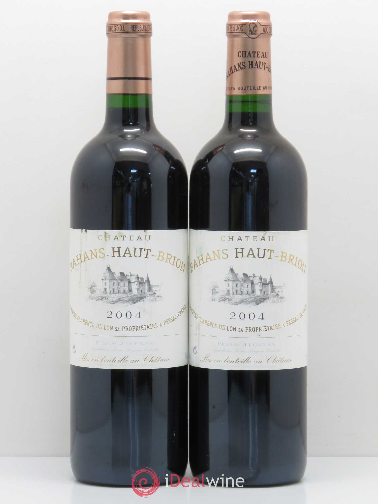 Clarence (Bahans) de Haut-Brion Second Vin 2004 - Lot de 2 bouteilles - 0