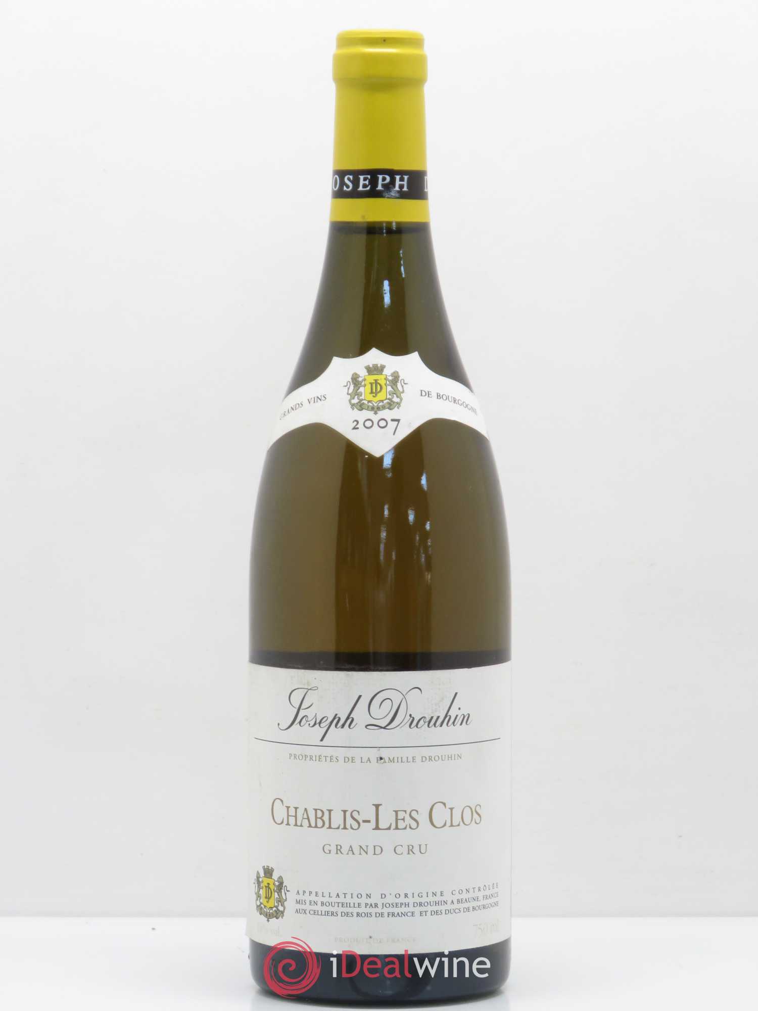 Chablis Grand Cru 2007 - Lot de 1 bouteille - 0