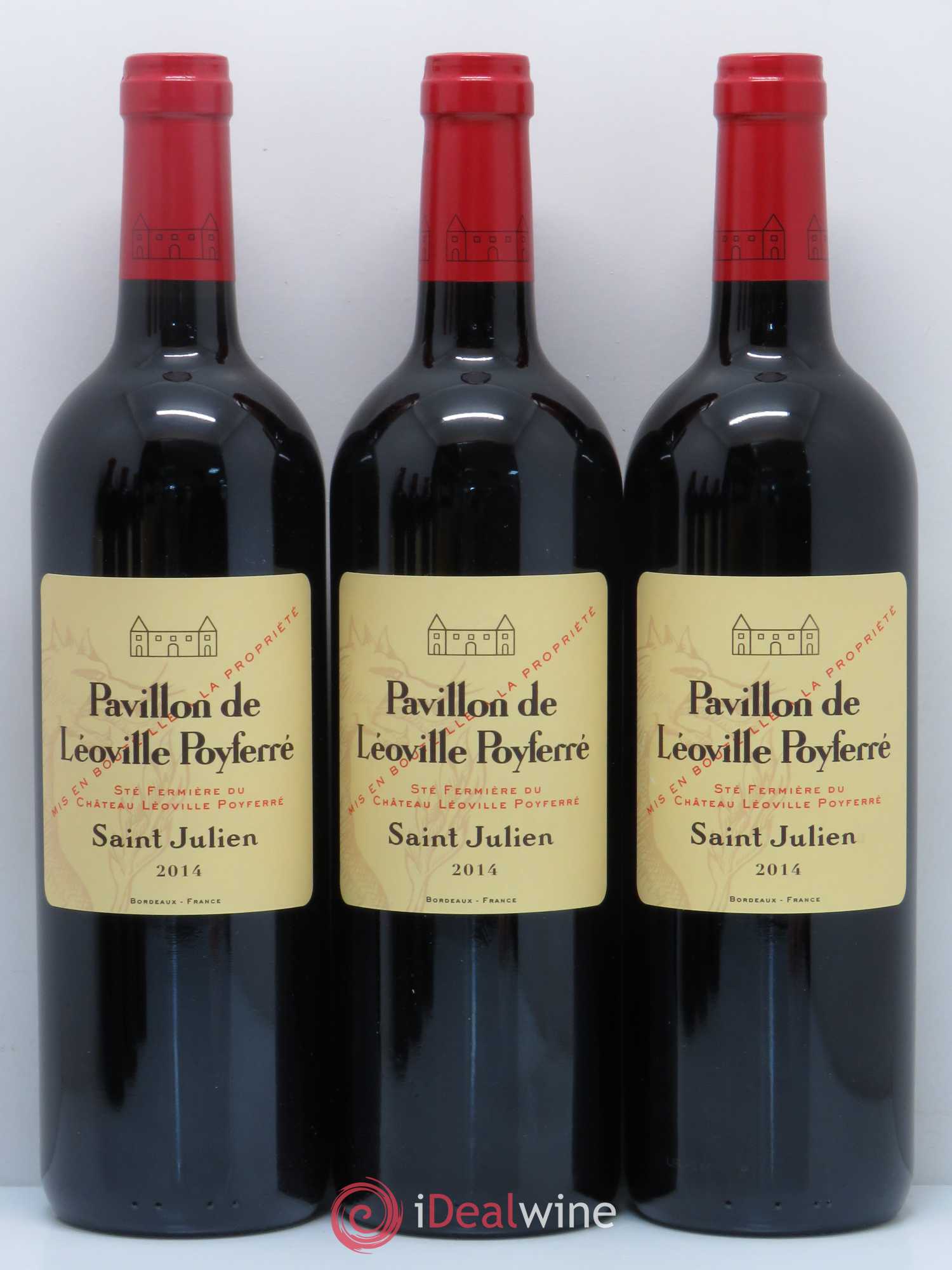 Pavillon de Poyferré Second Vin 2014 - Lot de 12 bouteilles - 1