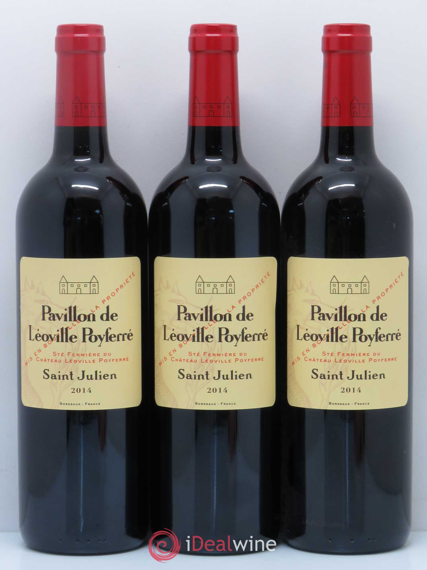 Pavillon de Poyferré Second Vin 2014 - Lot de 12 bouteilles - 2