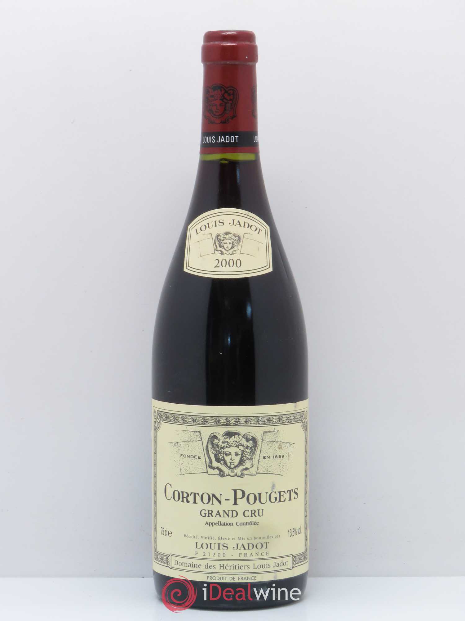 Corton Grand Cru Pougets Maison Louis Jadot 2000 - Lot de 1 bouteille - 0