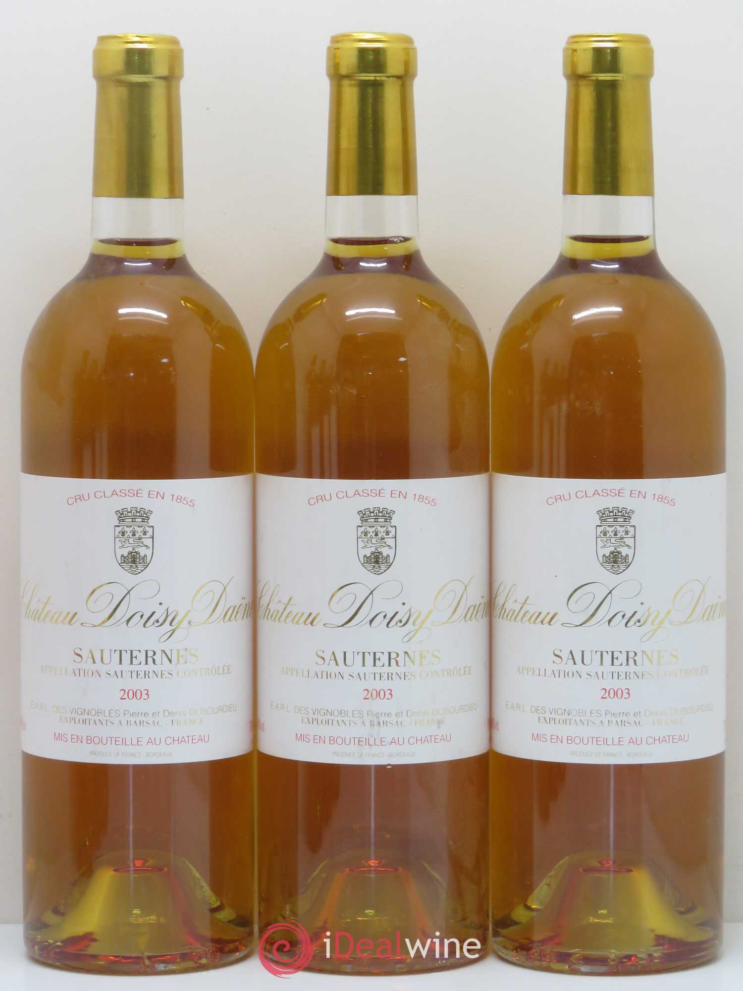 Château Doisy Daëne 2ème Grand Cru Classé 2003 - Lotto di 6 bottiglie - 1