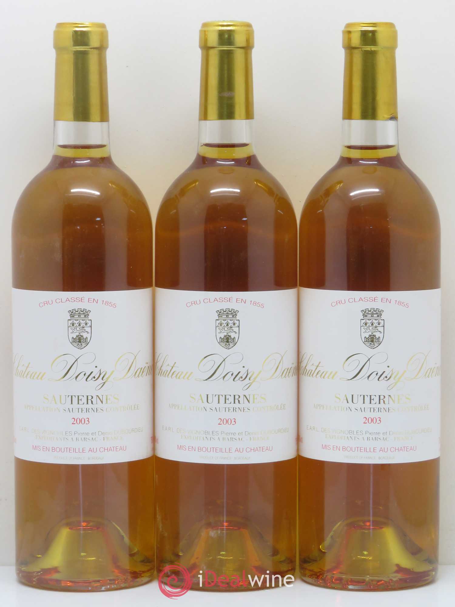 Château Doisy Daëne 2ème Grand Cru Classé 2003 - Lotto di 6 bottiglie - 2