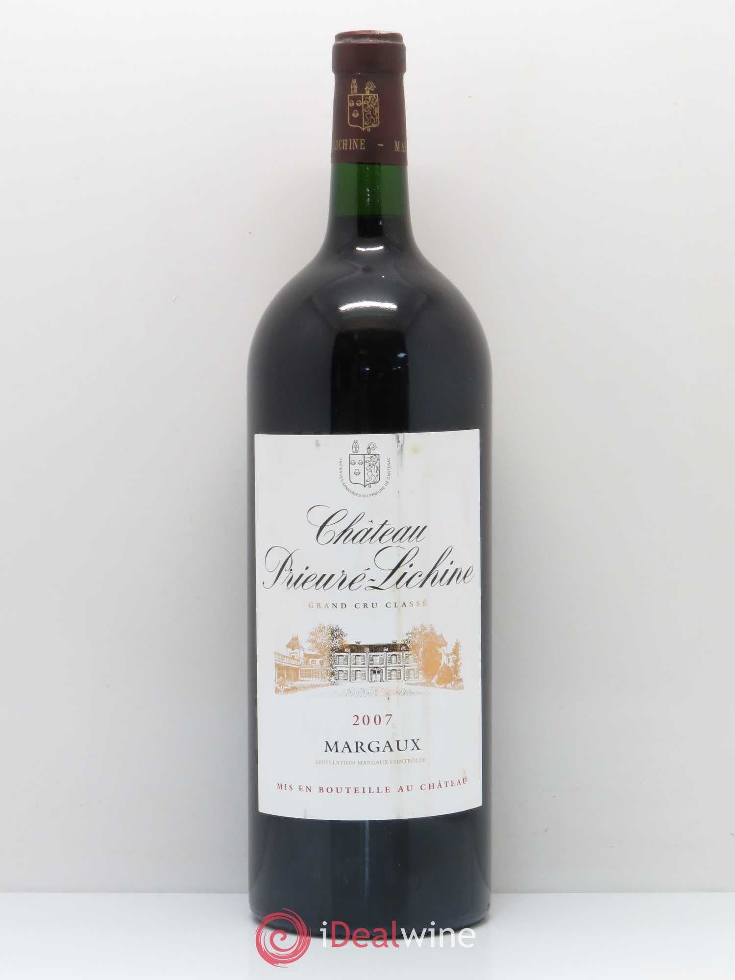 Château Prieuré Lichine 4ème Grand Cru Classé 2007 - Lot de 1 magnum - 0